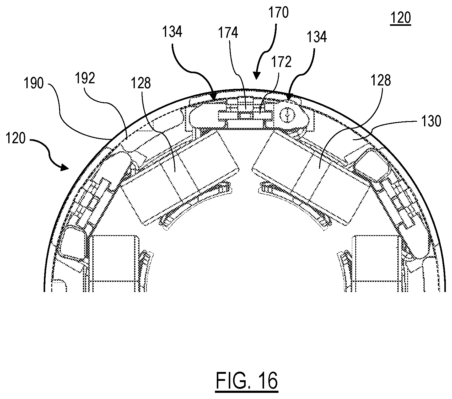 Patent US12107468 Figure 17 – Brushless DC motor having high power density for power tool