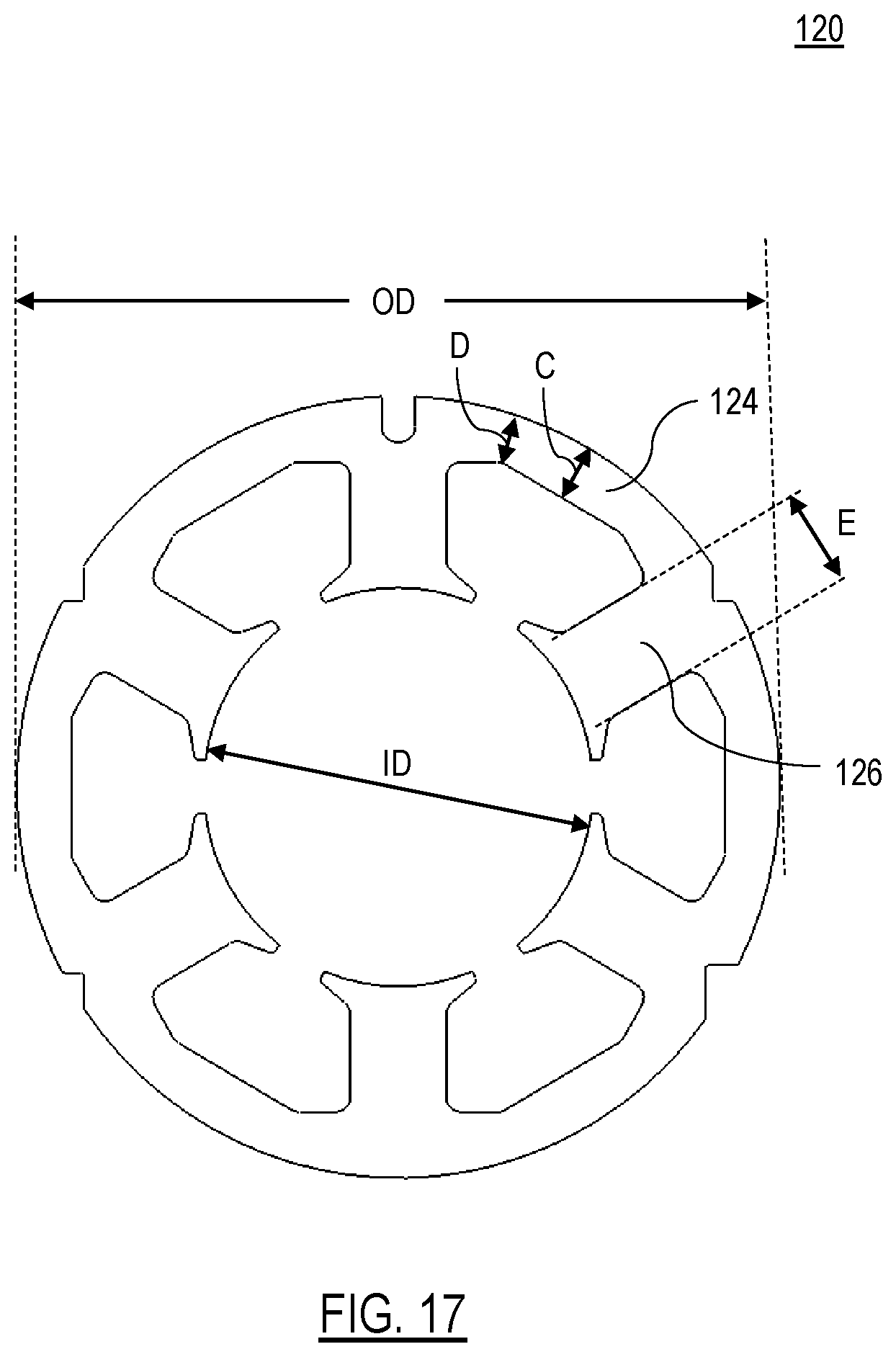 Patent US12107468 Figure 18 – Brushless DC motor having high power density for power tool