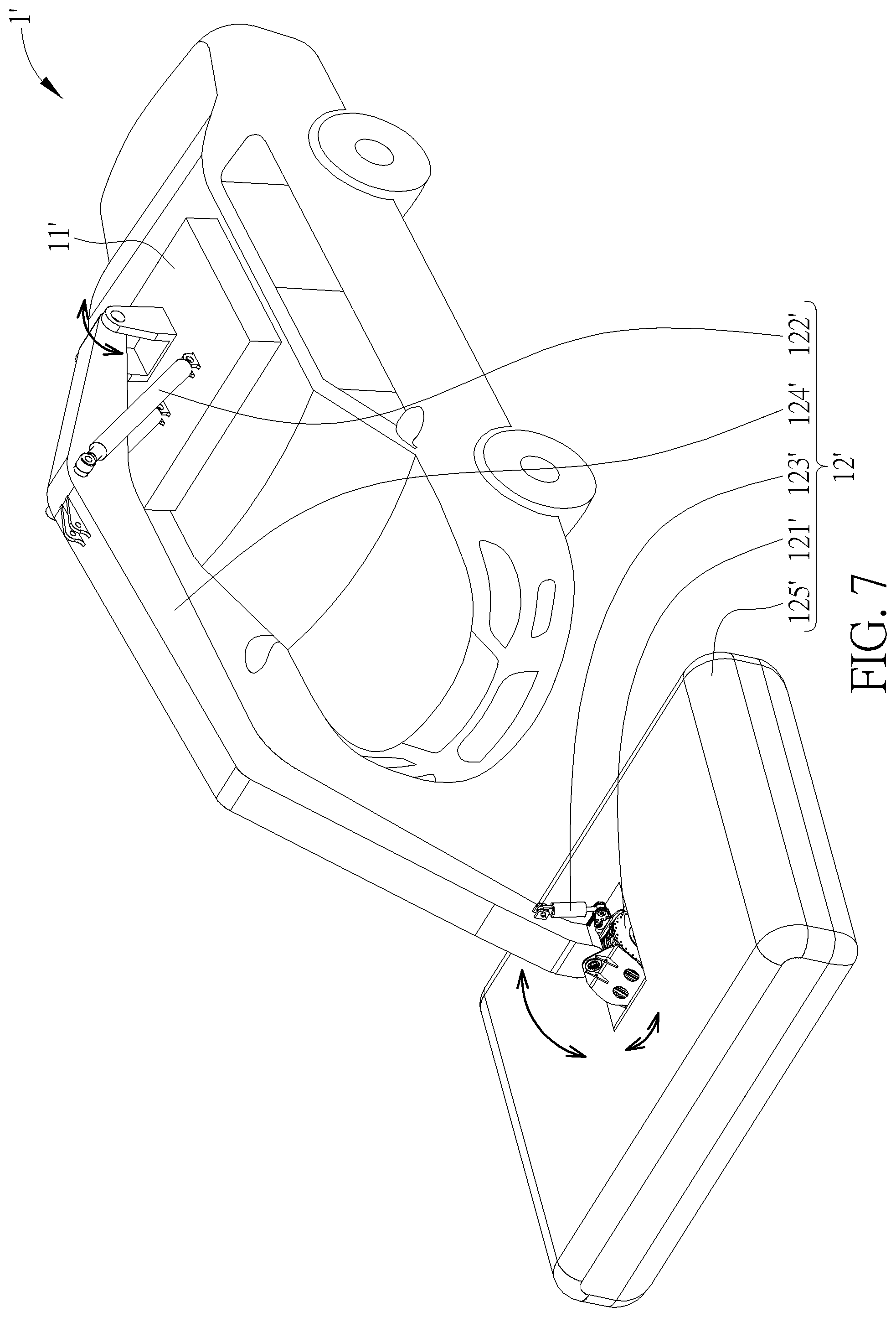 Patent US12107469 Figure 7 – Multi-axial wave energy conversion device