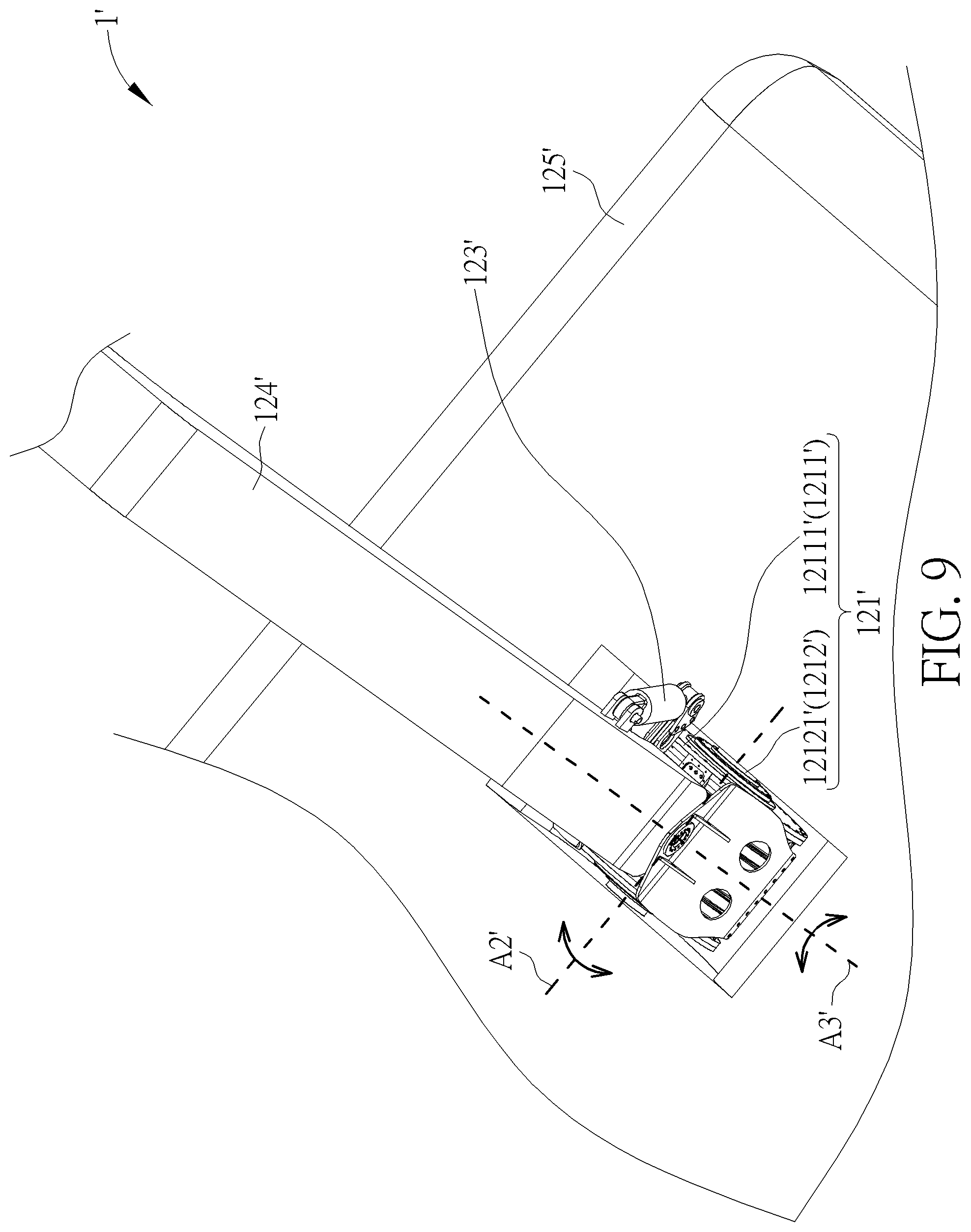 Patent US12107469 Figure 9 – Multi-axial wave energy conversion device