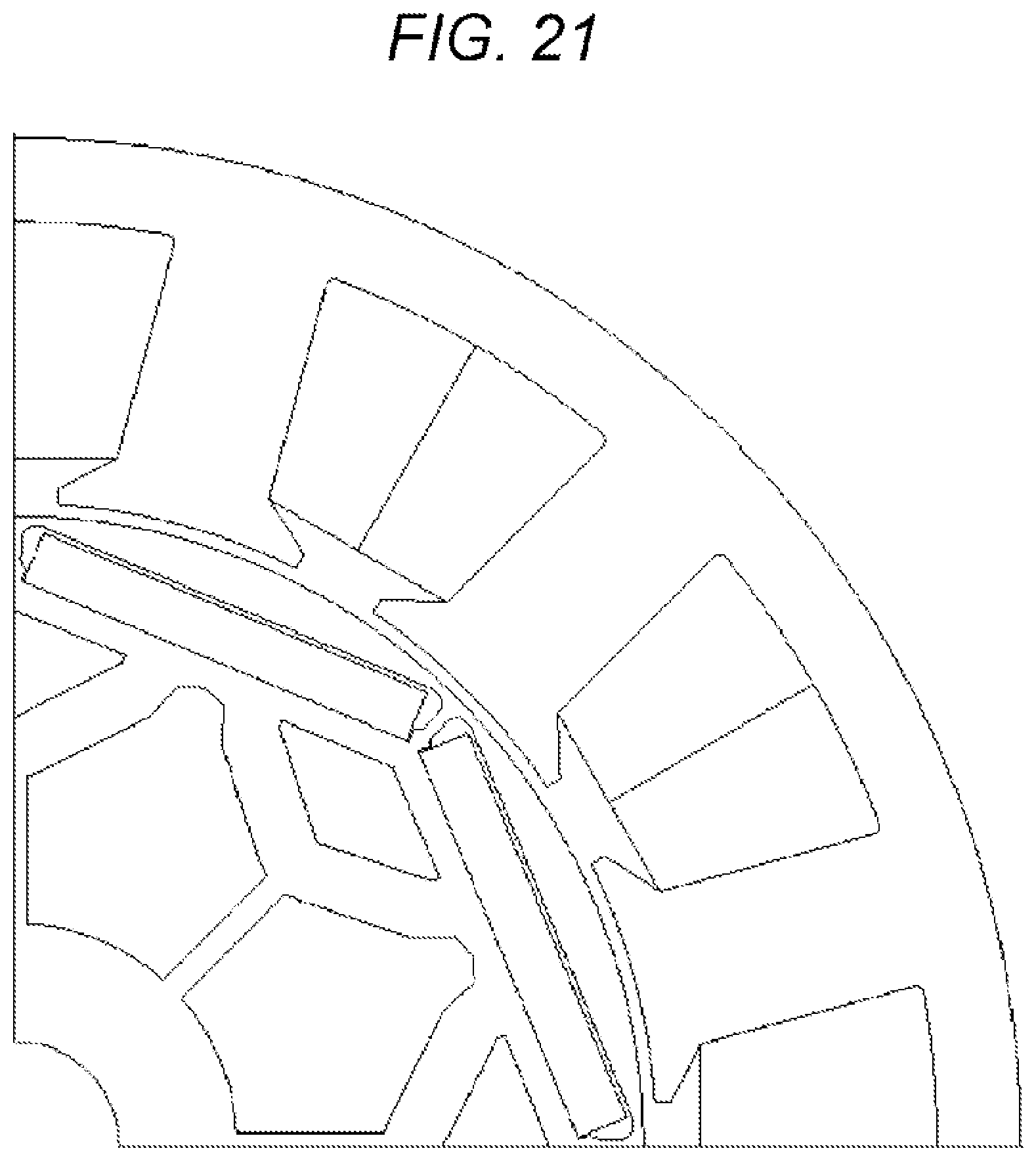 Patent US12107470 Figure 17 – Rotary electric machine and in-vehicle motor system