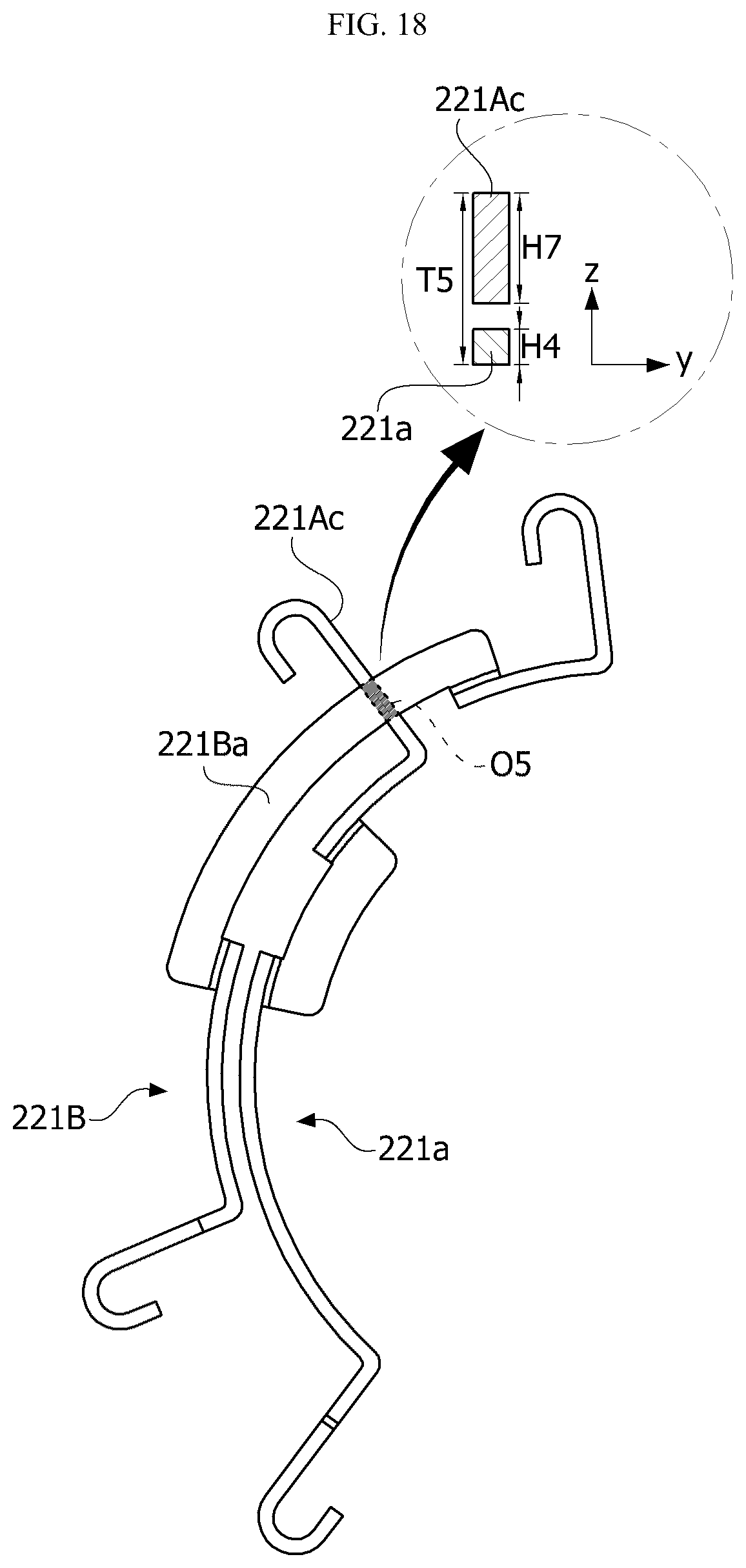 Patent US12107471 Figure 18 – Motor including a busbar having a plurality of terminals