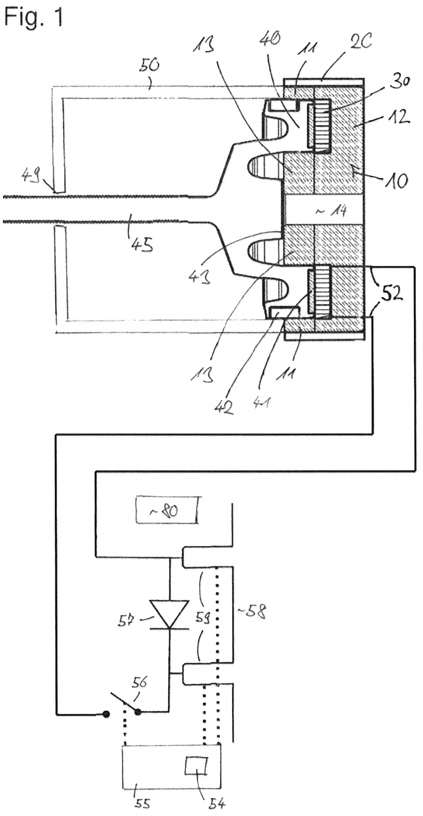 Patent US12107473 Figure 1 – Electrodynamic drive
