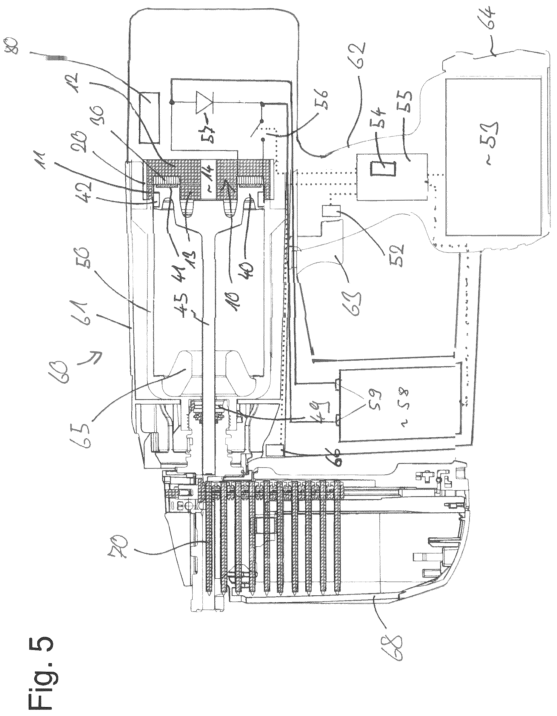 Patent US12107473 Figure 5 – Electrodynamic drive