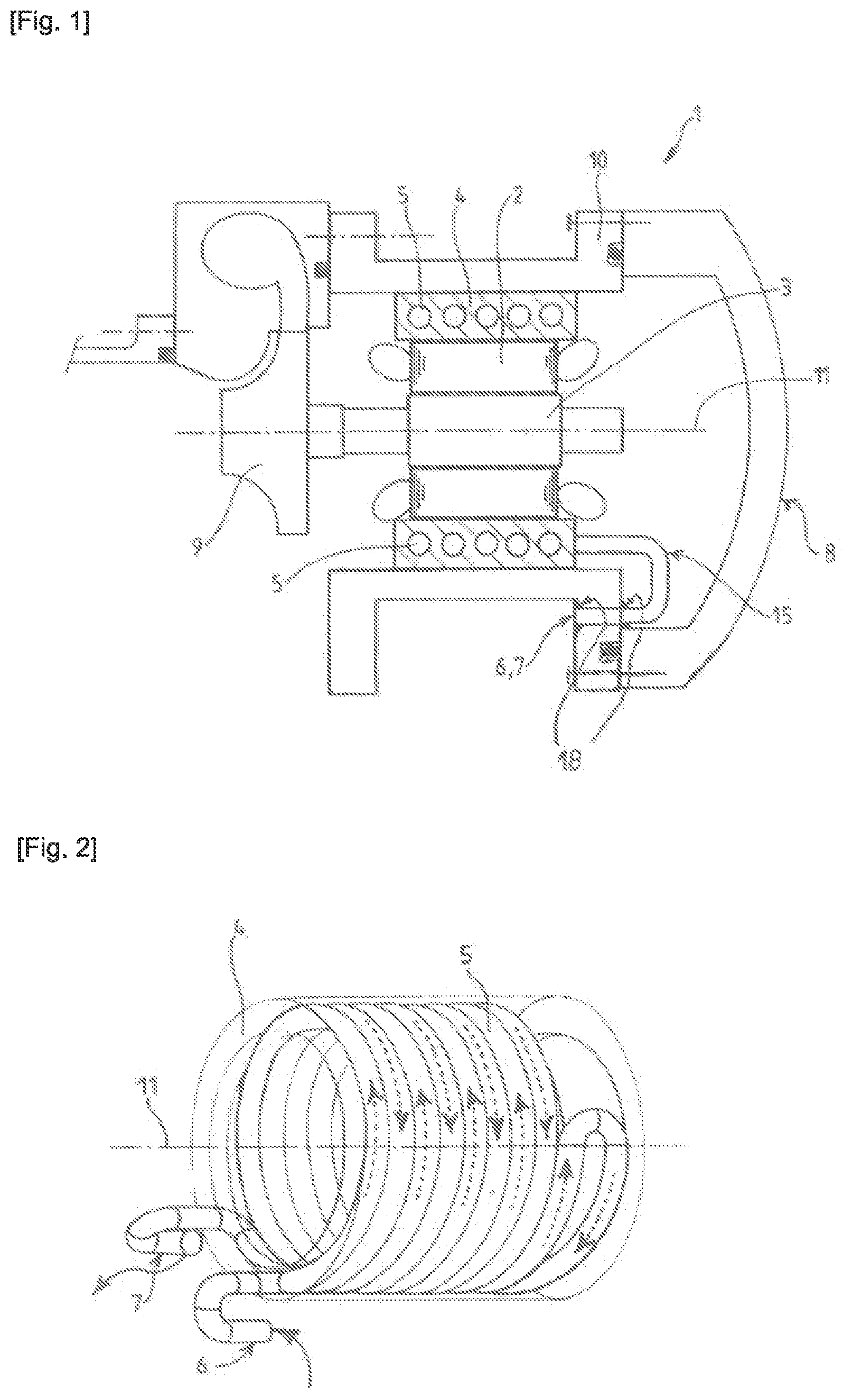 Patent US12107477 Figure 1 – Electric machine and manufacturing method