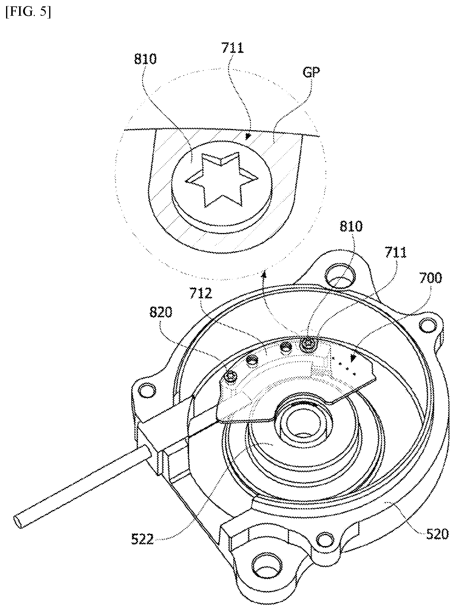 Patent US12107480 Figure 4 – Motor