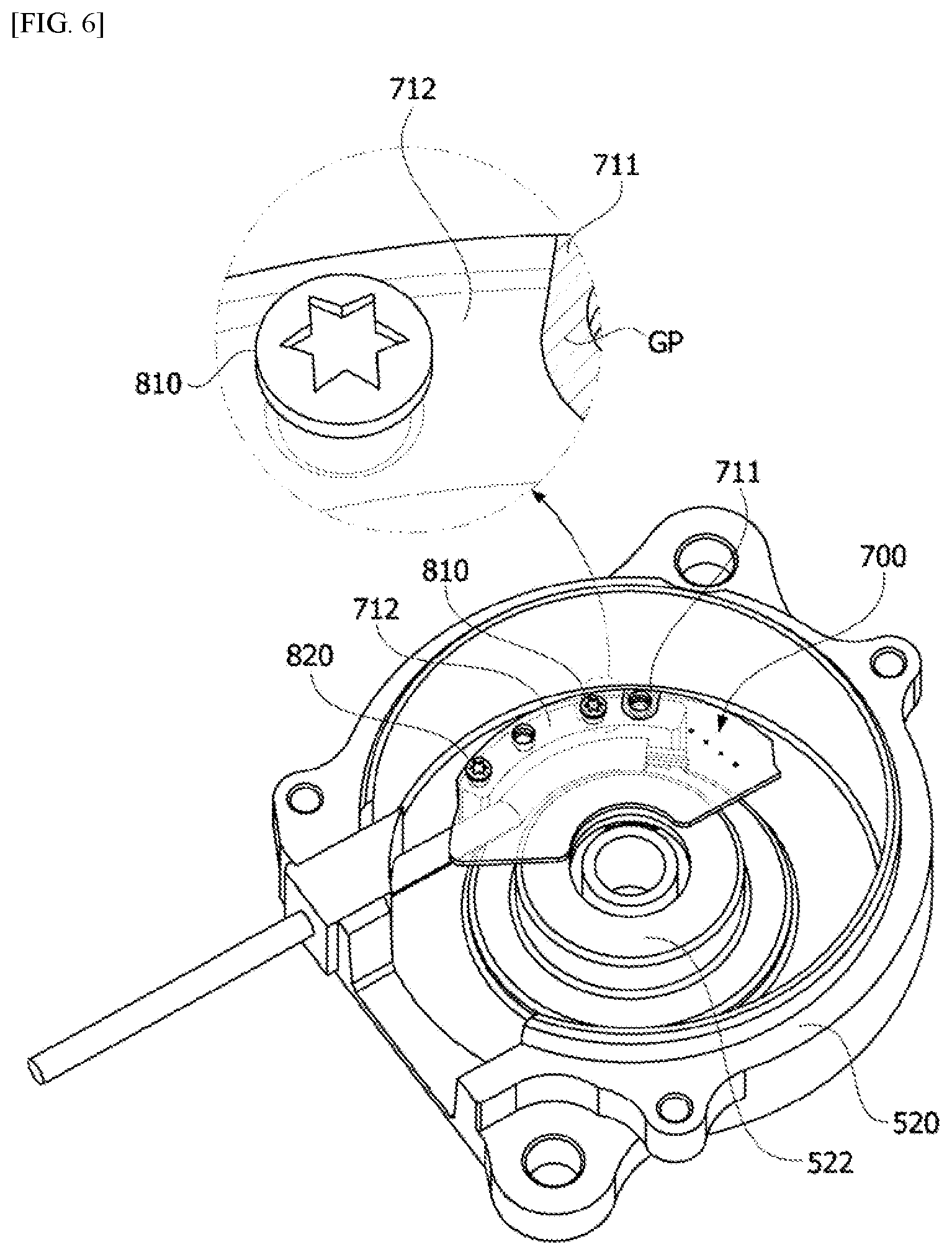 Patent US12107480 Figure 5 – Motor