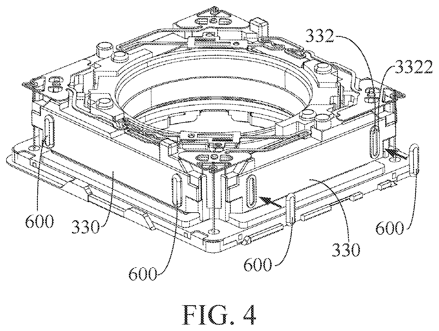 Patent US12107482 Figure 4 – Voice coil motor assembly