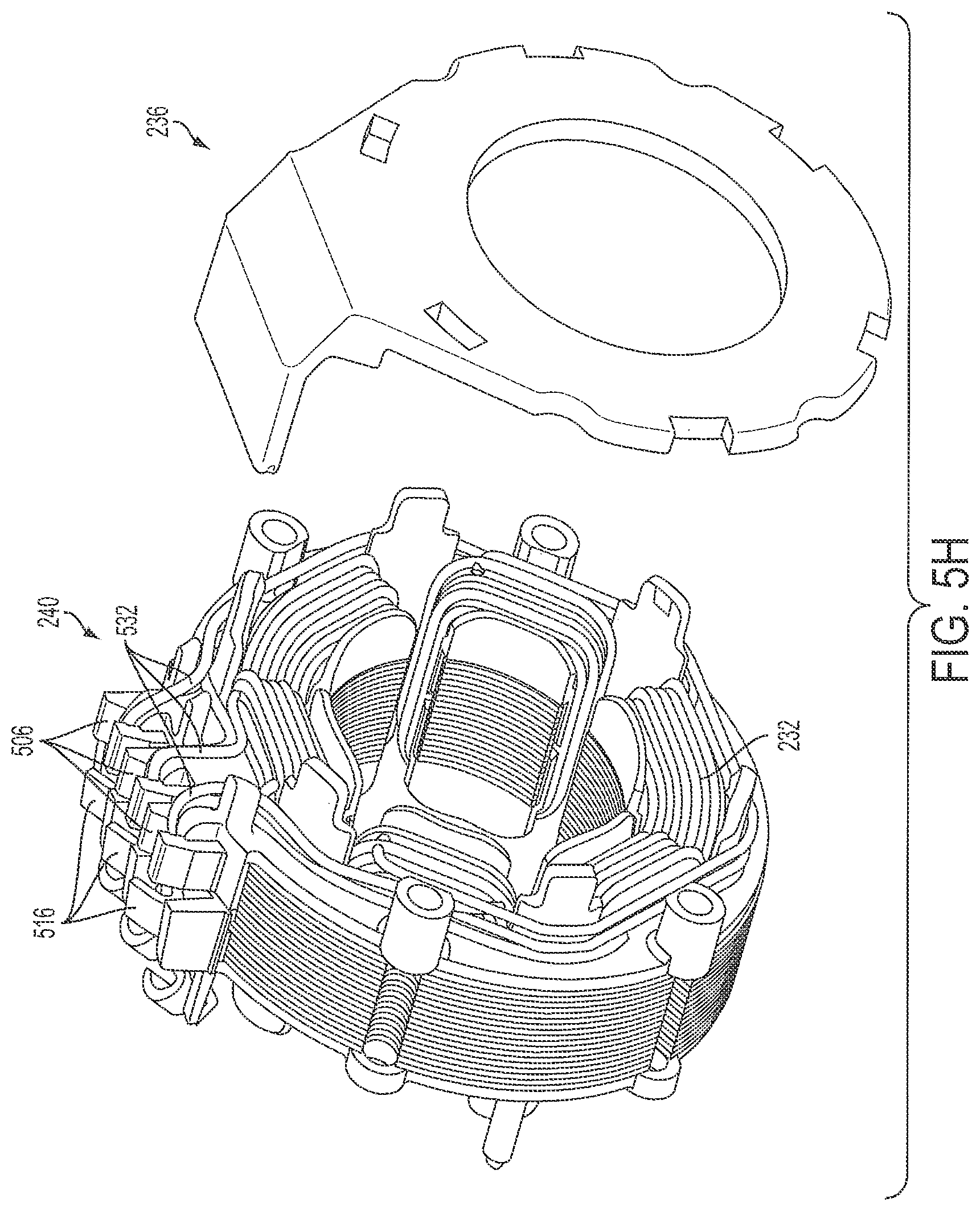 Patent US12107483 Figure 11 – Brushless motor for a power tool