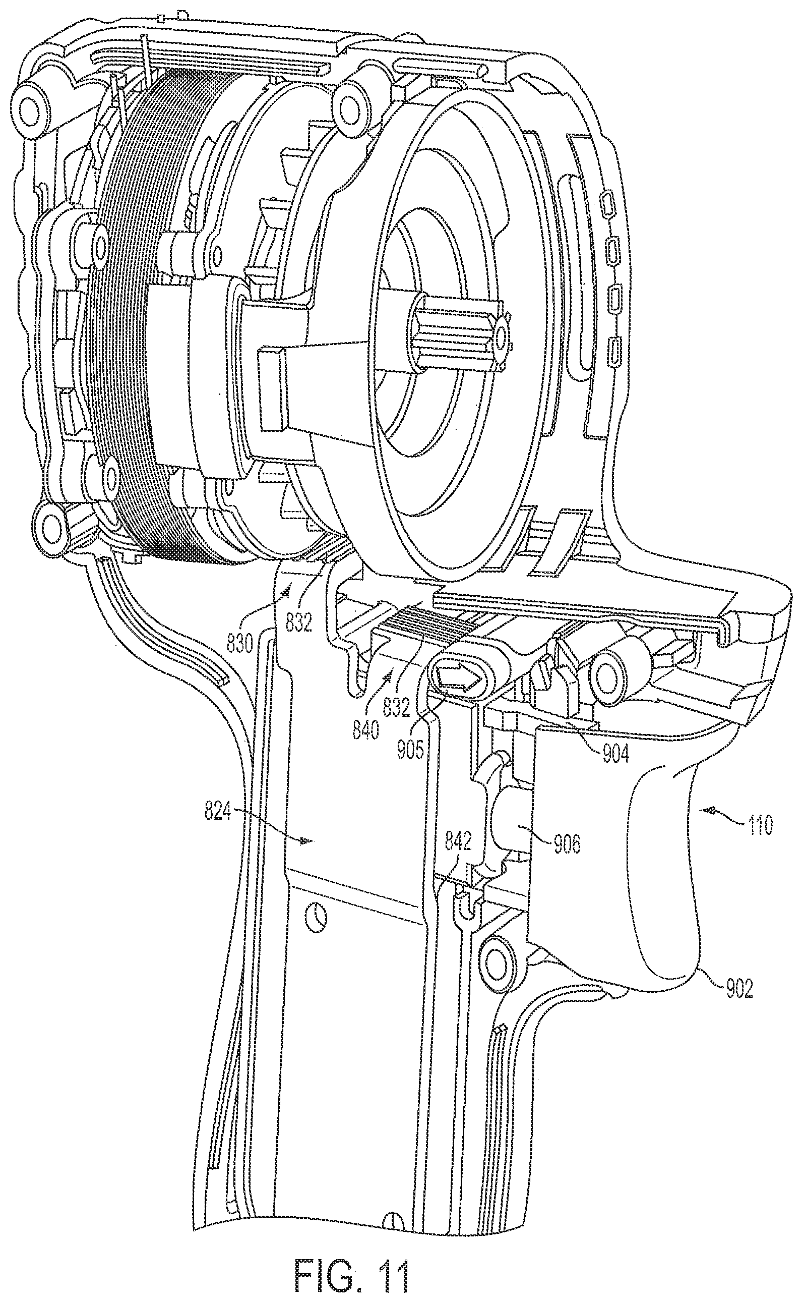 Patent US12107483 Figure 19 – Brushless motor for a power tool