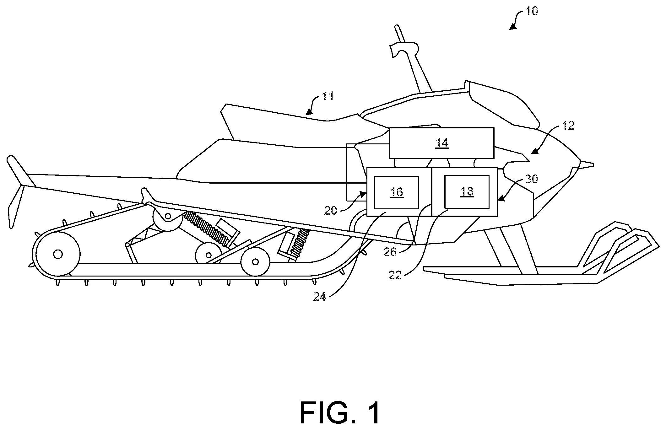 Patent US12107484 Figure 1 – Drive unit for electric vehicle