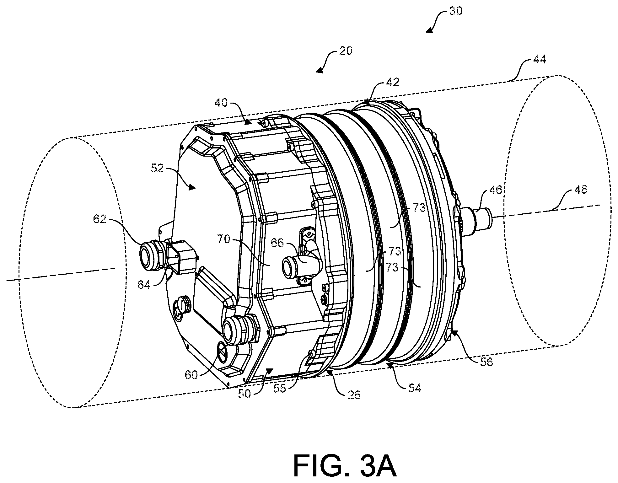 Patent US12107484 Figure 3 – Drive unit for electric vehicle