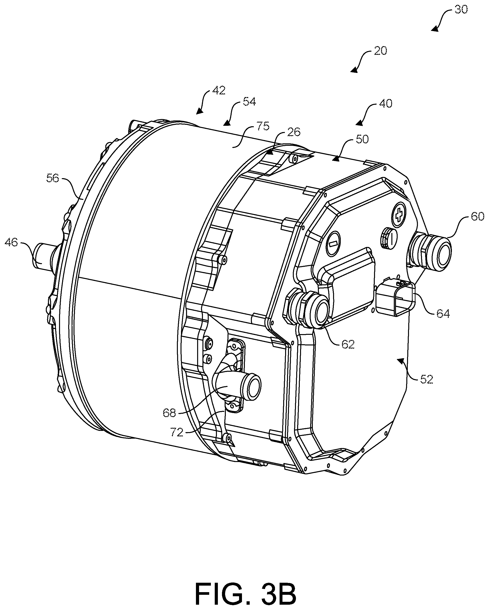 Patent US12107484 Figure 4 – Drive unit for electric vehicle