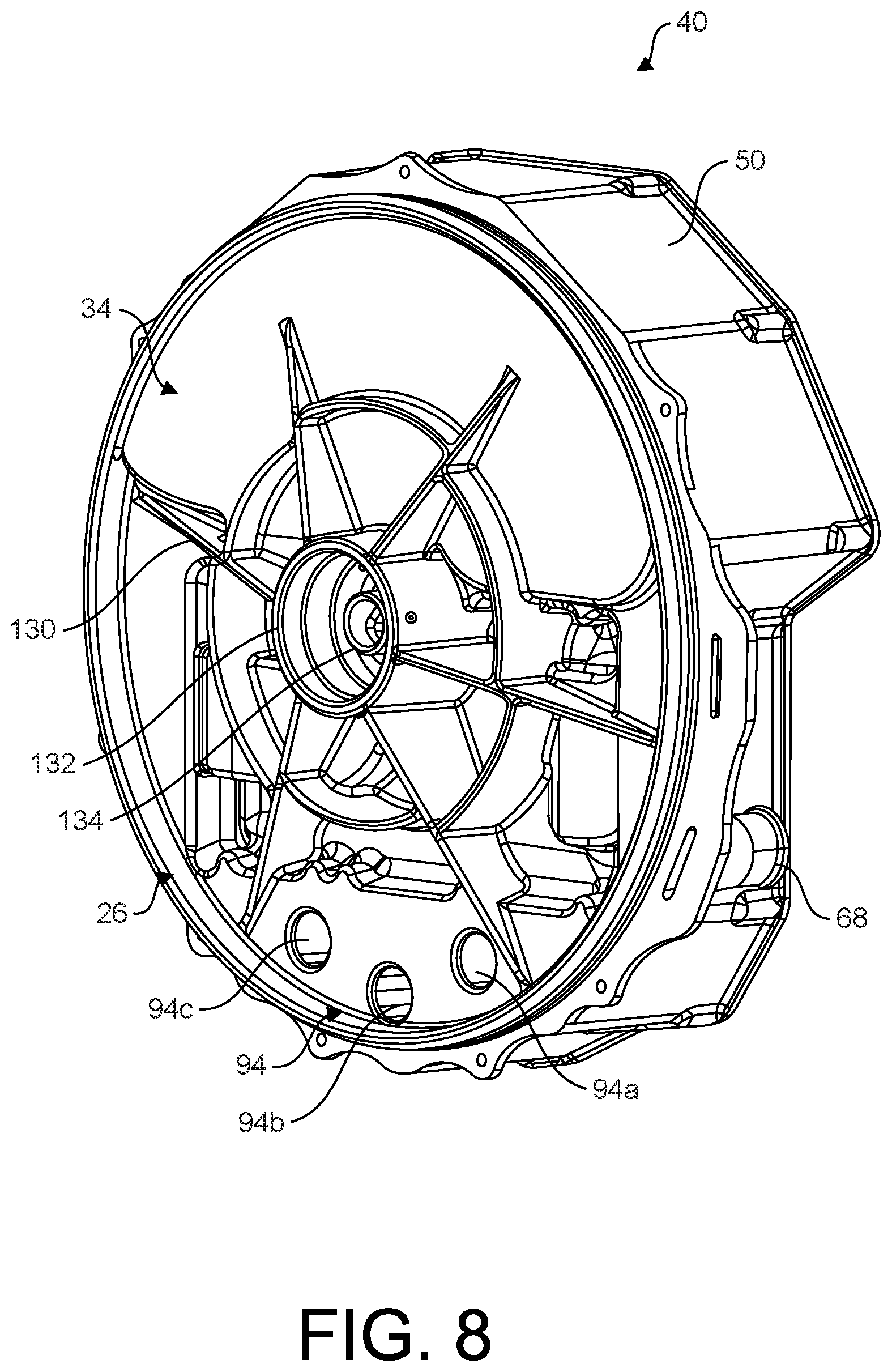 Patent US12107484 Figure 10 – Drive unit for electric vehicle