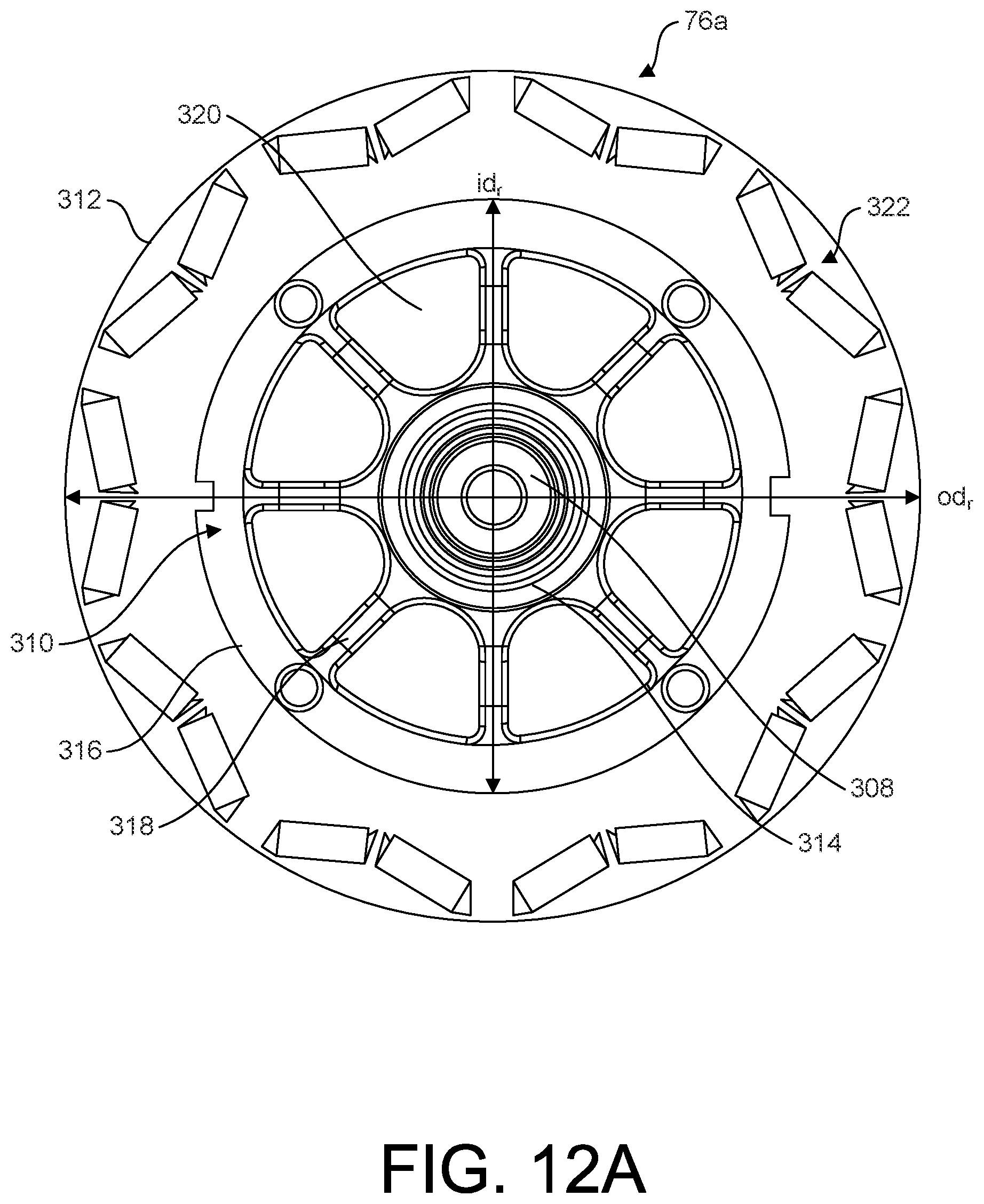 Patent US12107484 Figure 15 – Drive unit for electric vehicle
