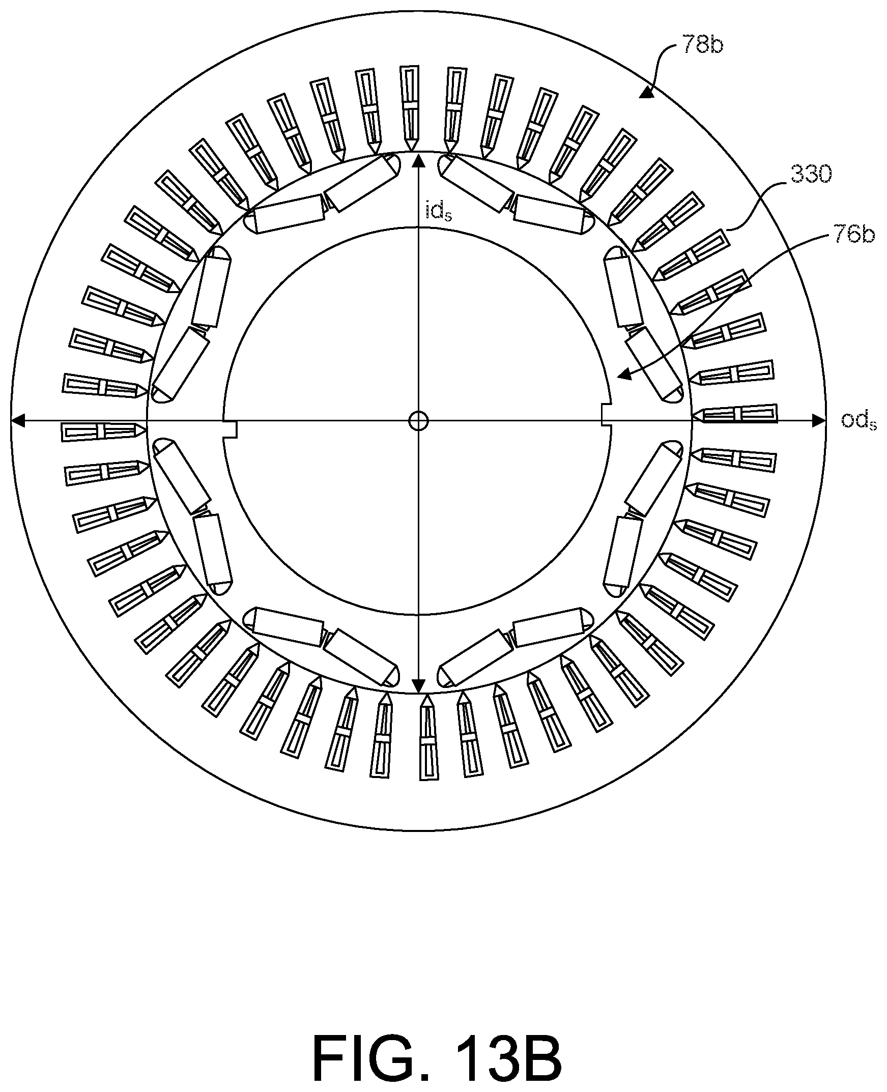 Patent US12107484 Figure 18 – Drive unit for electric vehicle