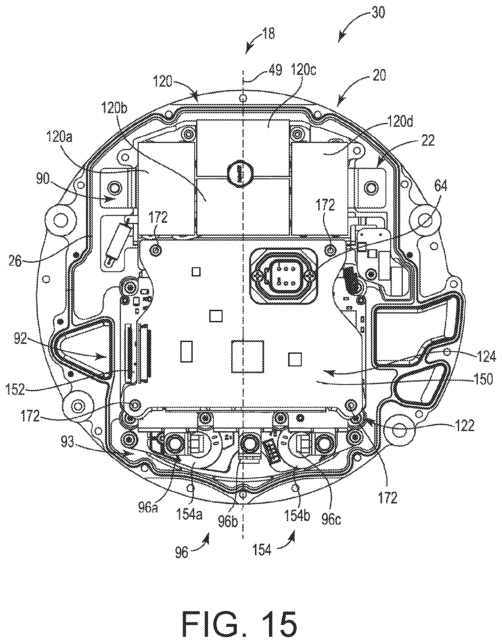 Patent US12107484 Figure 20 – Drive unit for electric vehicle