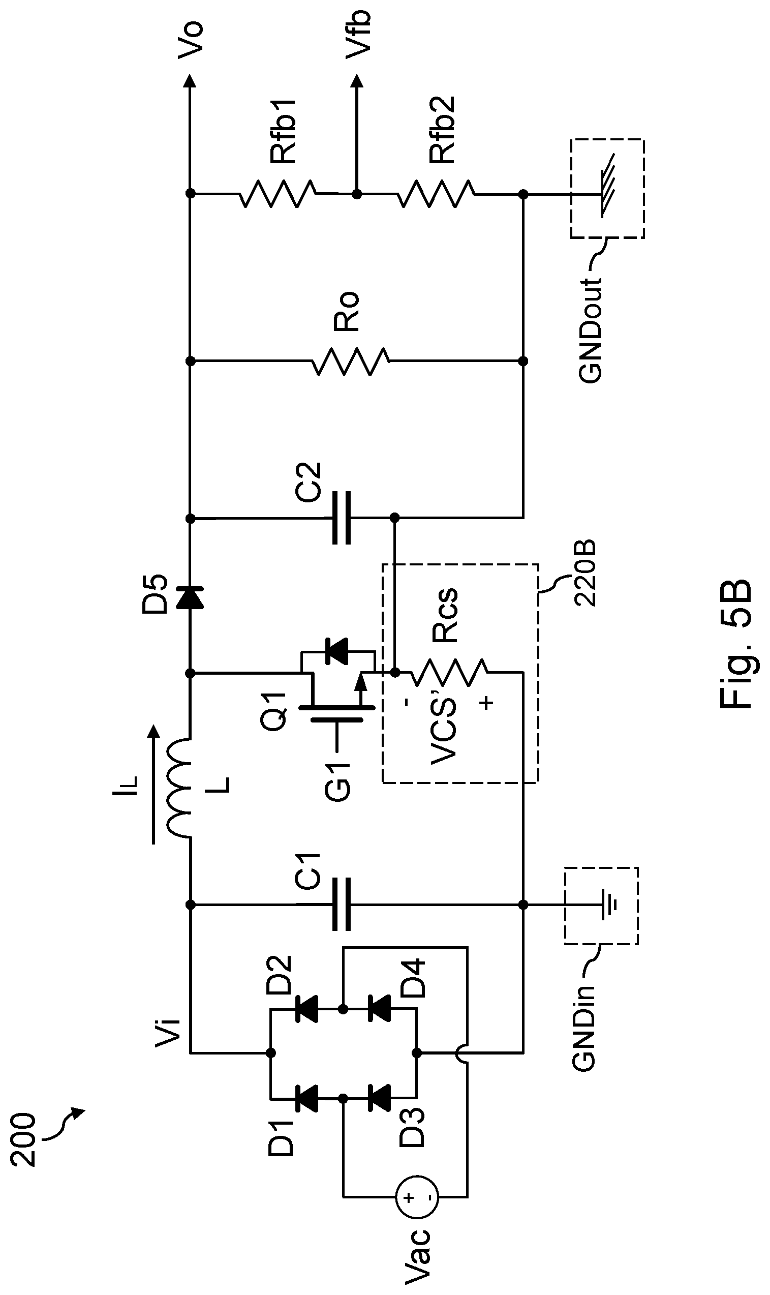 Patent US12107492 Figure 7 – Power factor correction converter, controller and zero current prediction circuit thereof