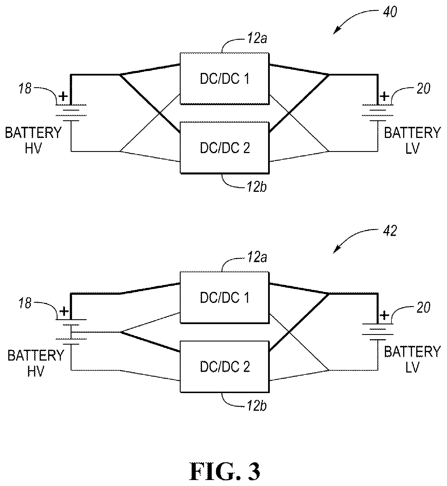 Patent US12107493 Figure 2 – Method and system for balancing parallel DC/DC converters