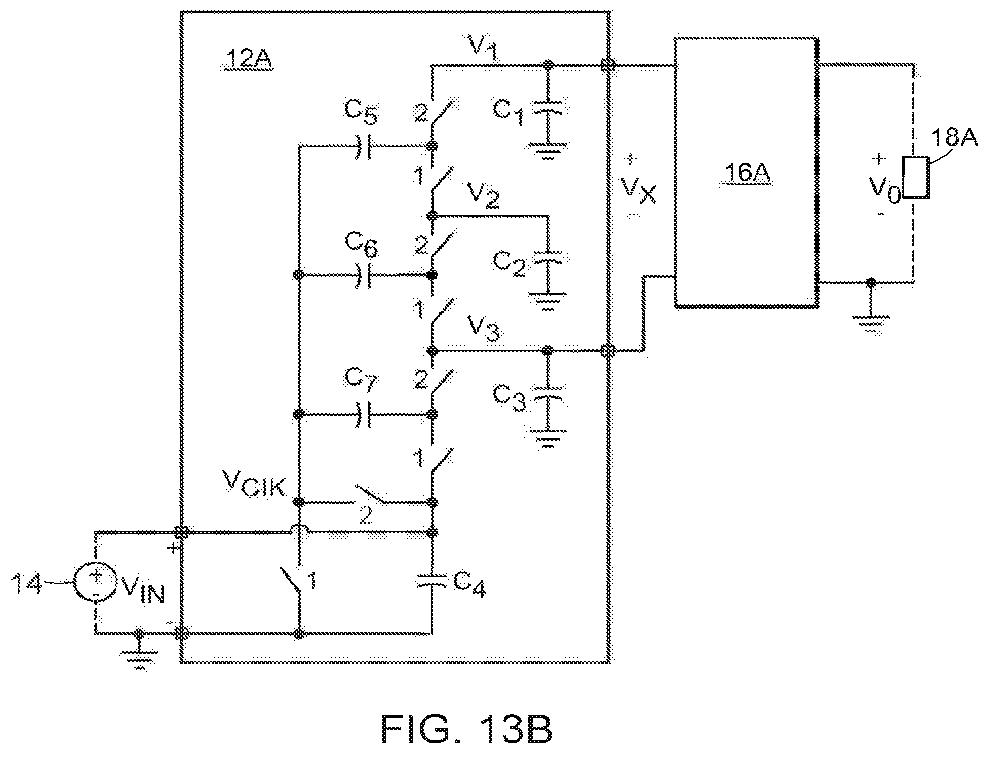 Patent US12107495 Figure 10 – Switched-capacitor power converters