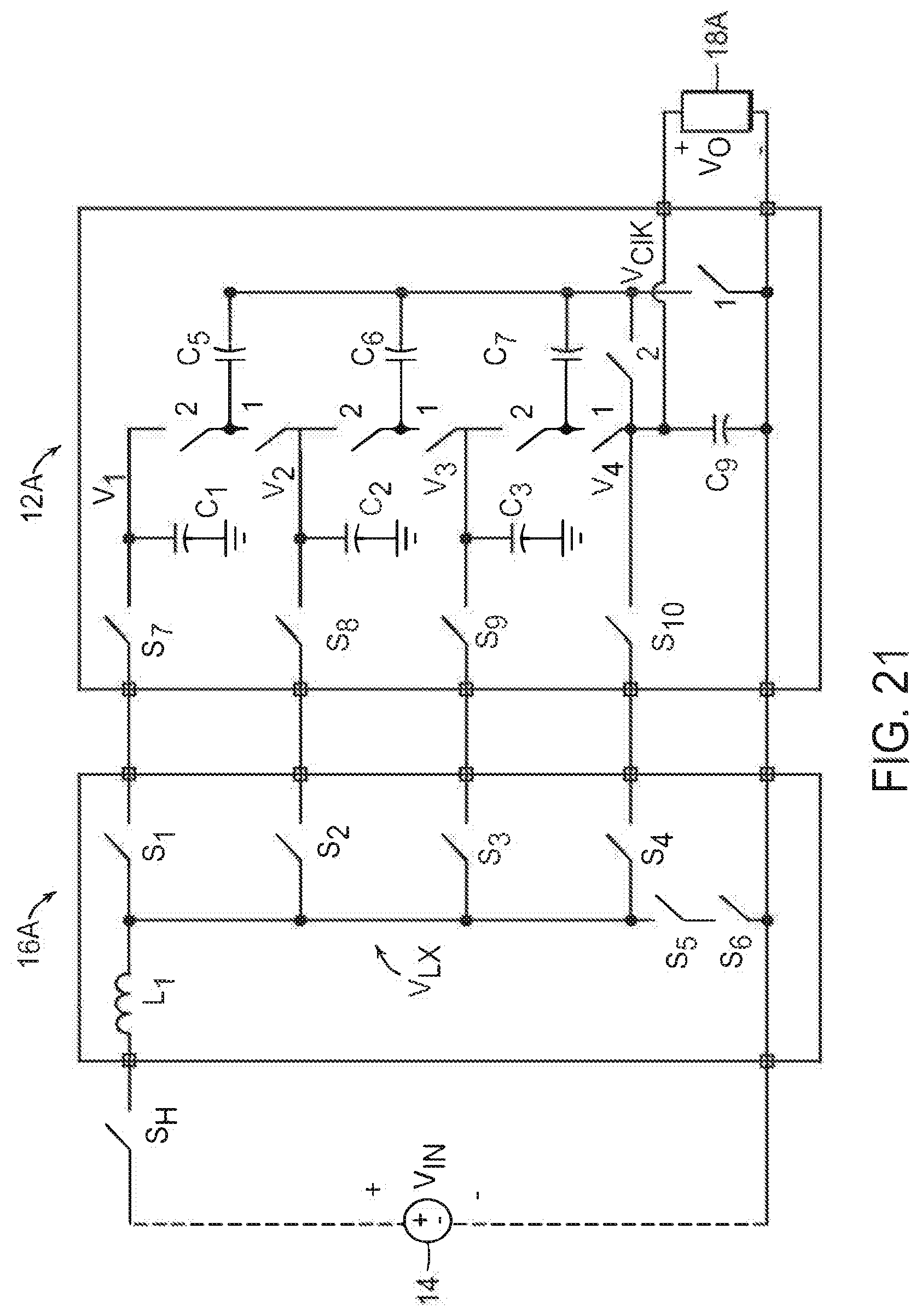 Patent US12107495 Figure 17 – Switched-capacitor power converters