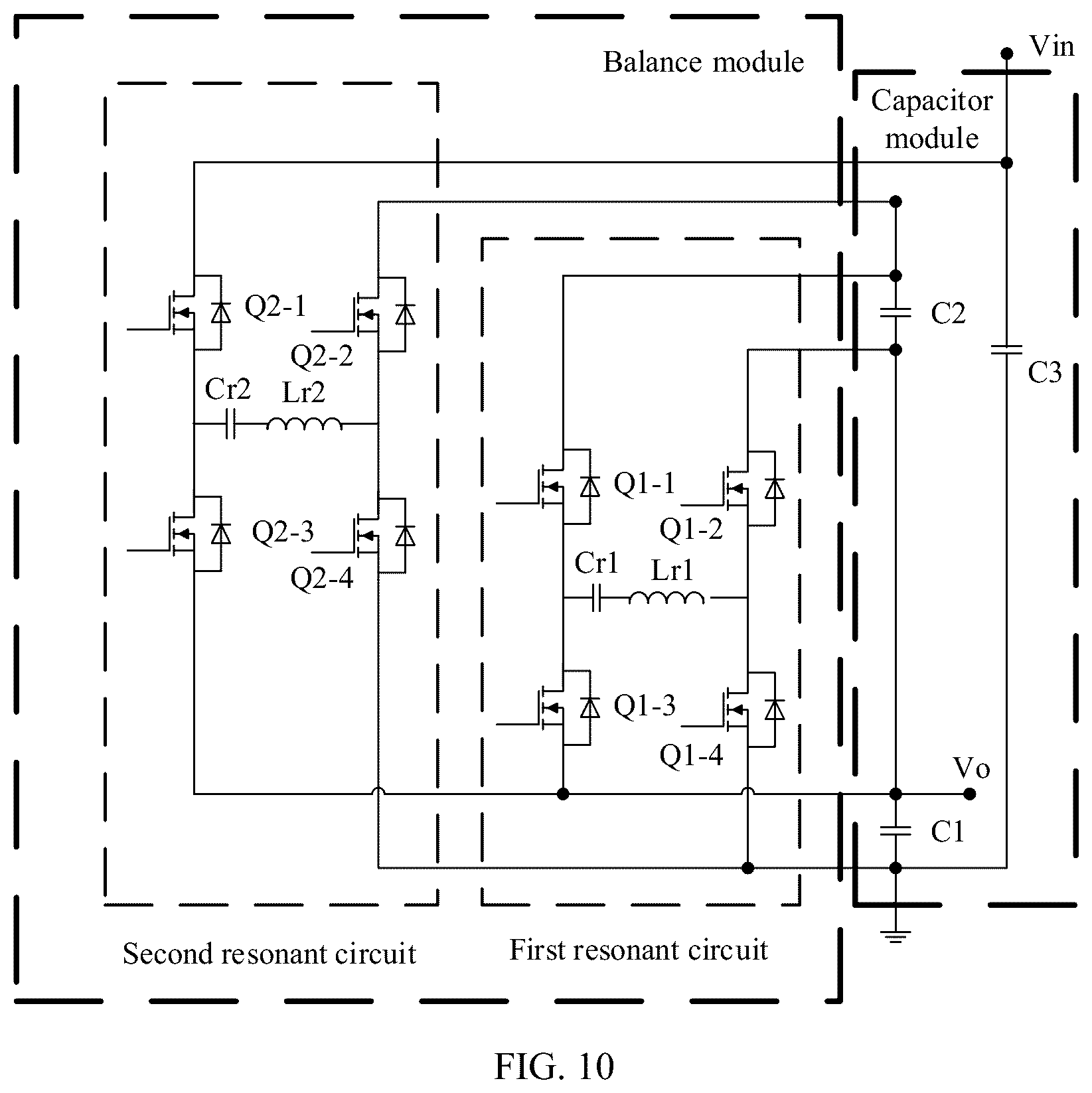 Patent US12107496 Figure 11 – Converter circuit and related electronic device