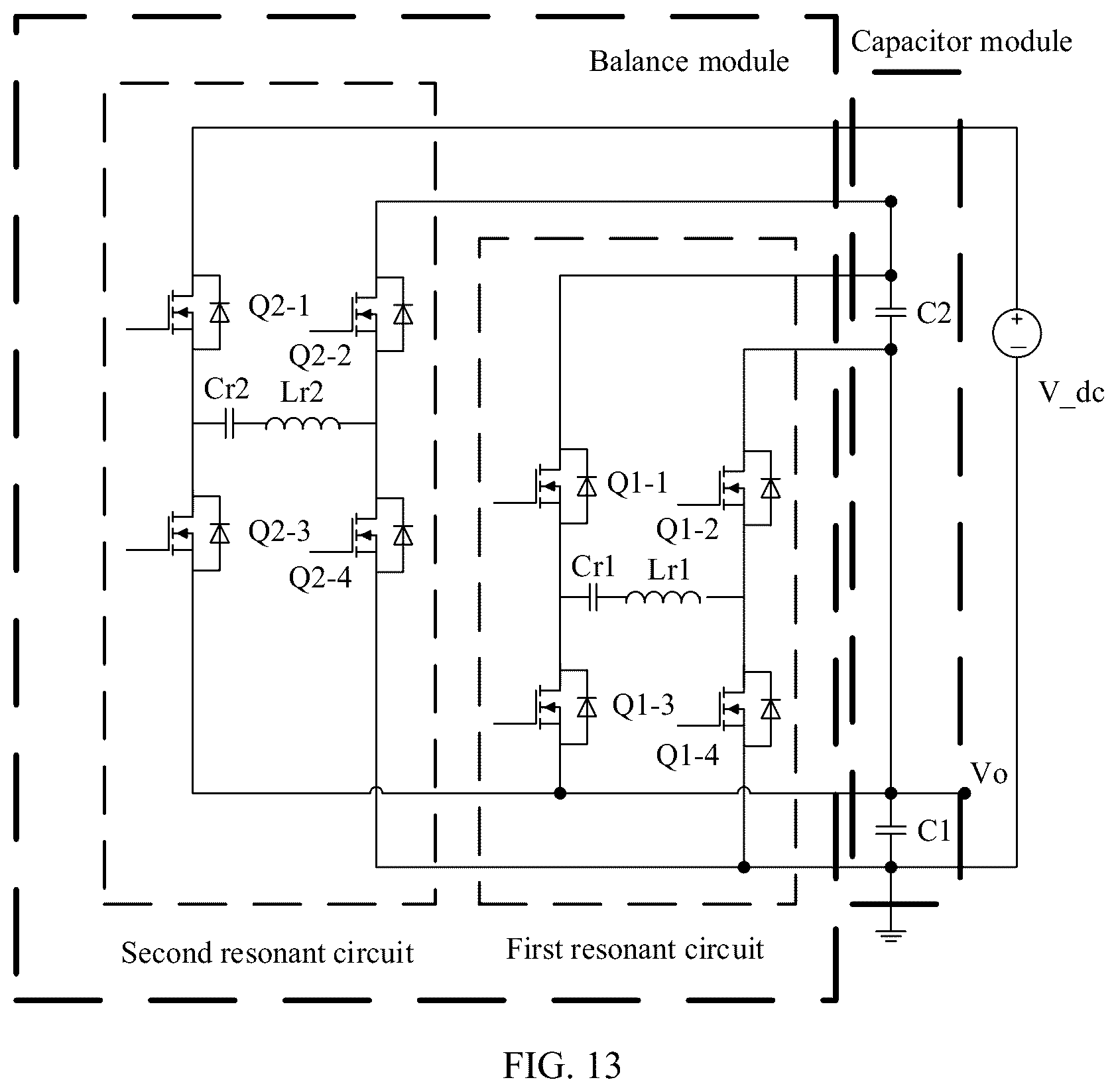 Patent US12107496 Figure 14 – Converter circuit and related electronic device
