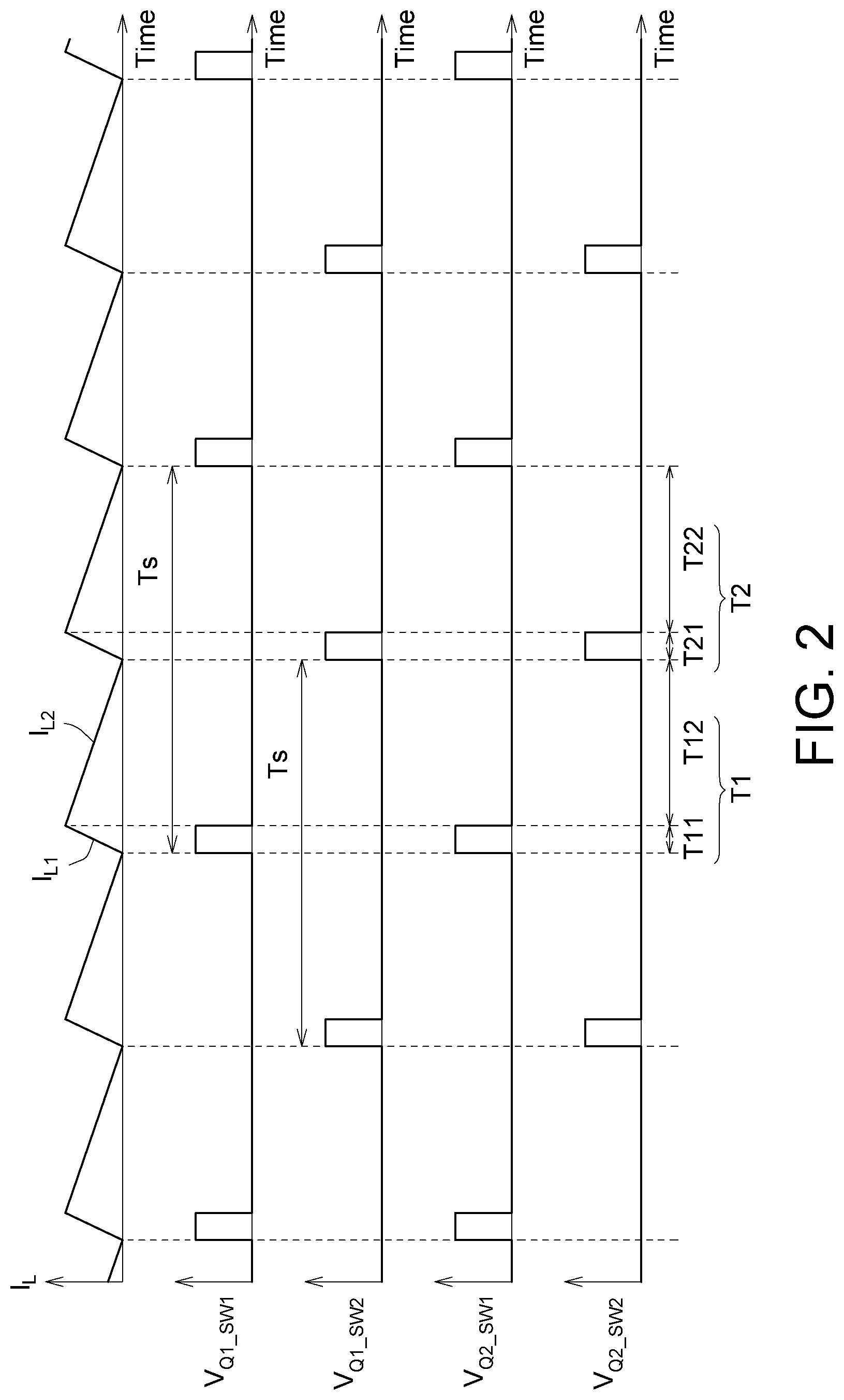 Patent US12107503 Figure 2 – Multi-stage buck converter