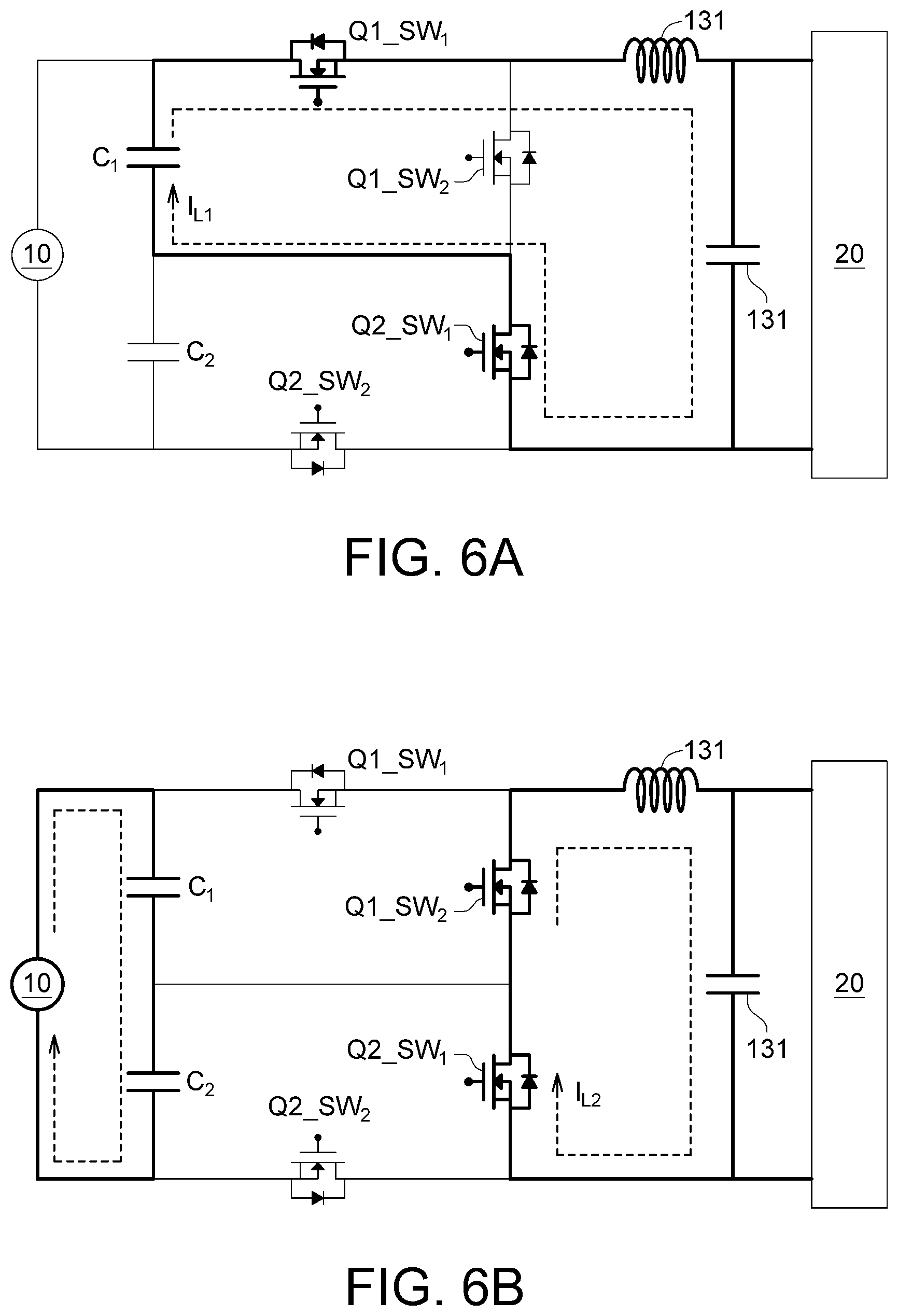Patent US12107503 Figure 7 – Multi-stage buck converter