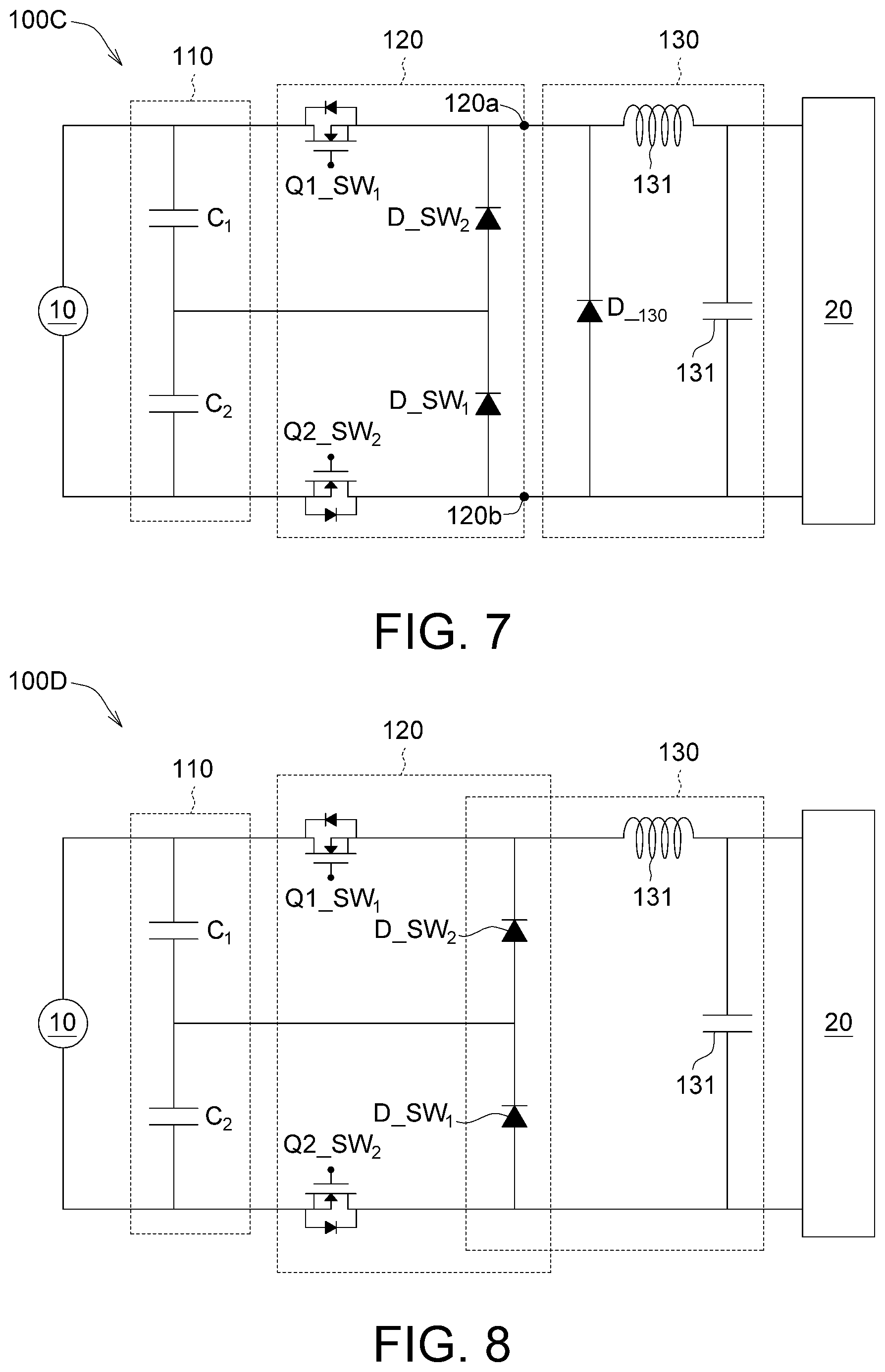 Patent US12107503 Figure 9 – Multi-stage buck converter