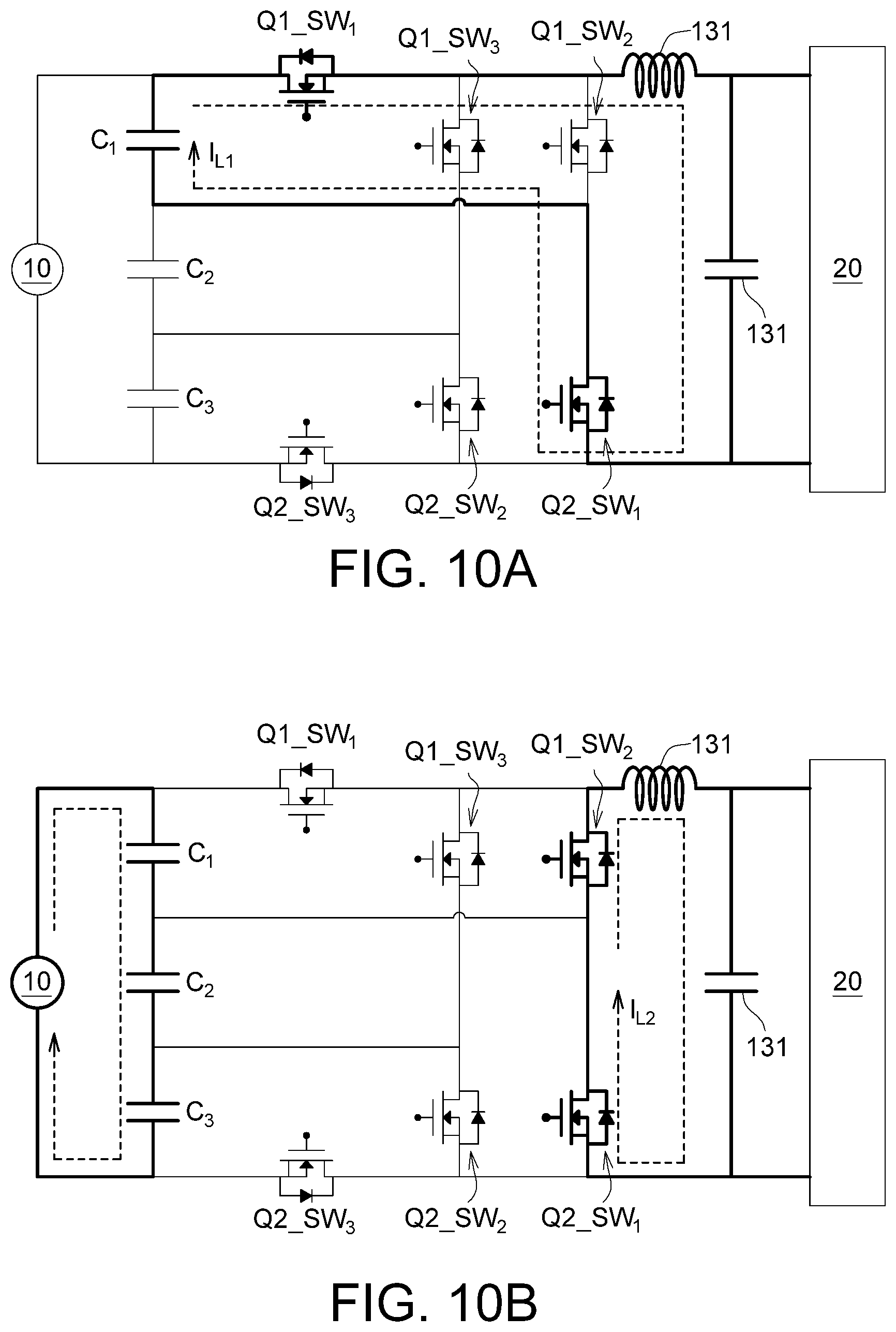 Patent US12107503 Figure 11 – Multi-stage buck converter