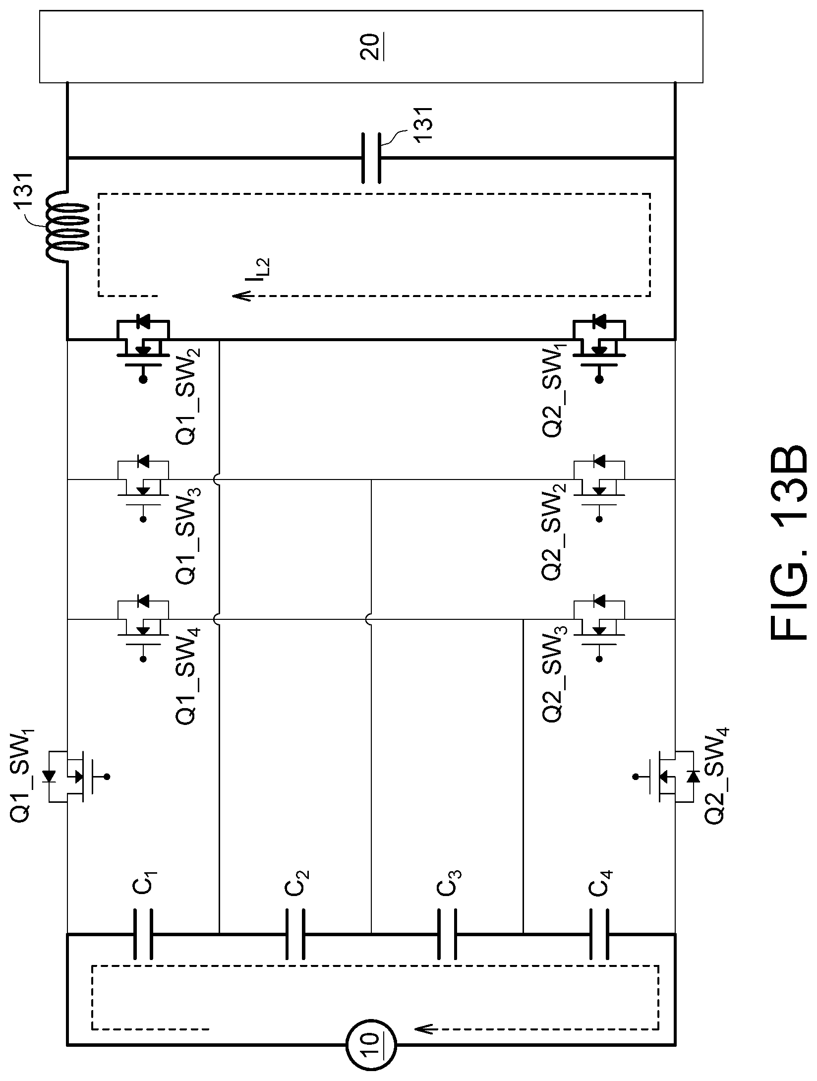 Patent US12107503 Figure 16 – Multi-stage buck converter