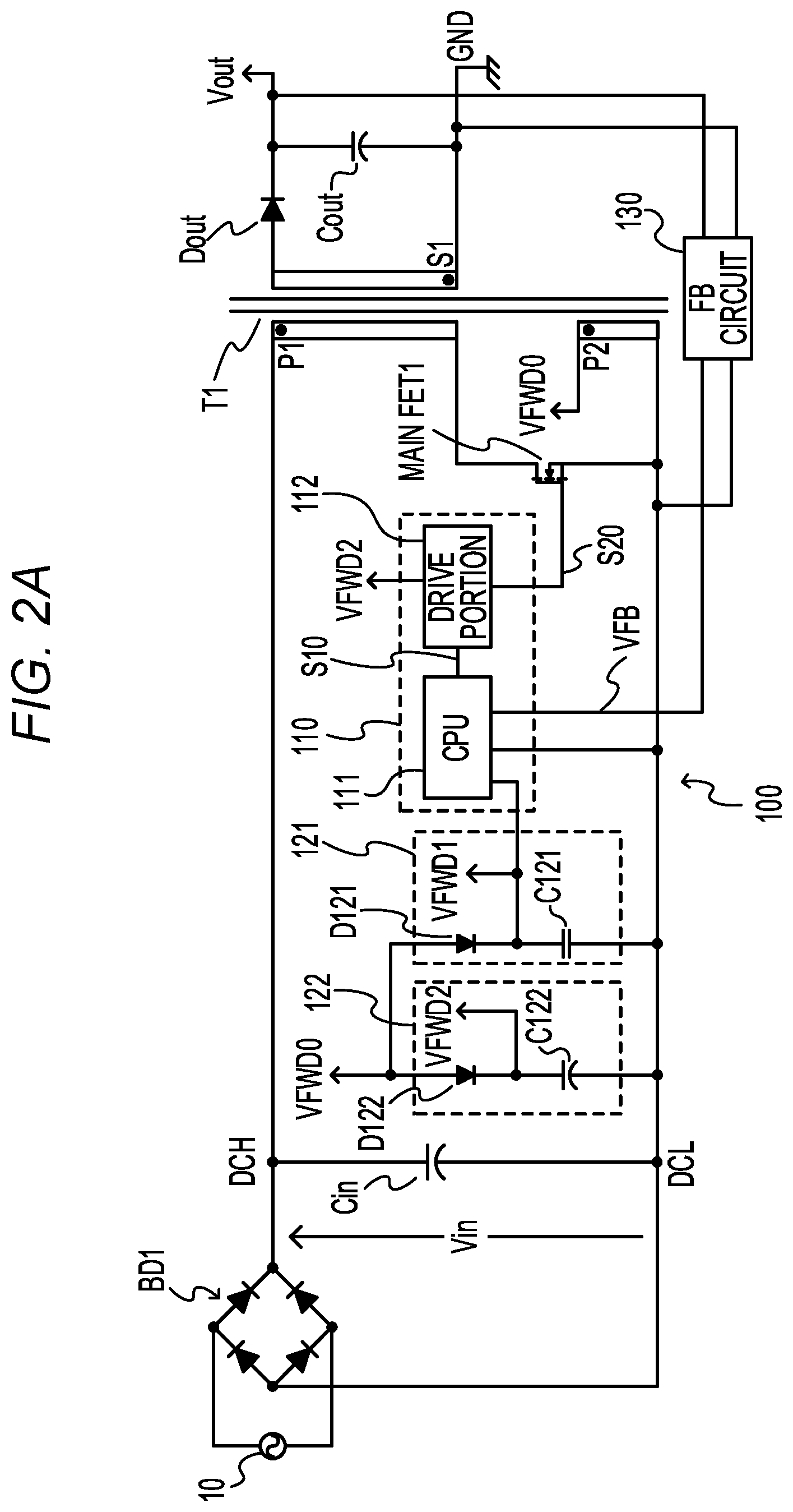 Patent US12107506 Figure 2 – Power supply apparatus and image forming apparatus