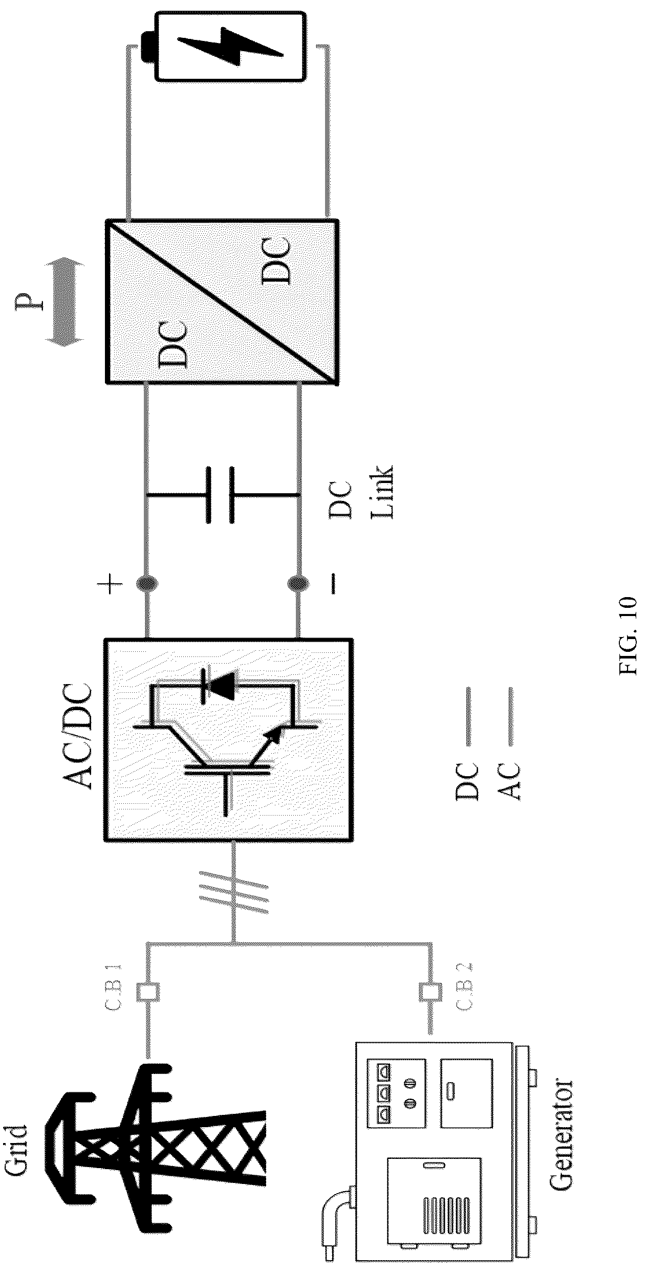 Patent US12107509 Figure 10 – Intelligent online controller for inverter based resources