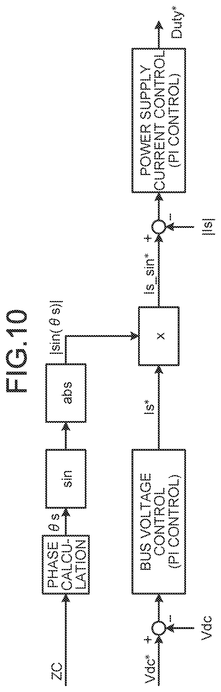 Patent US12107510 Figure 8 – Power converting apparatus, and motor driving apparatus