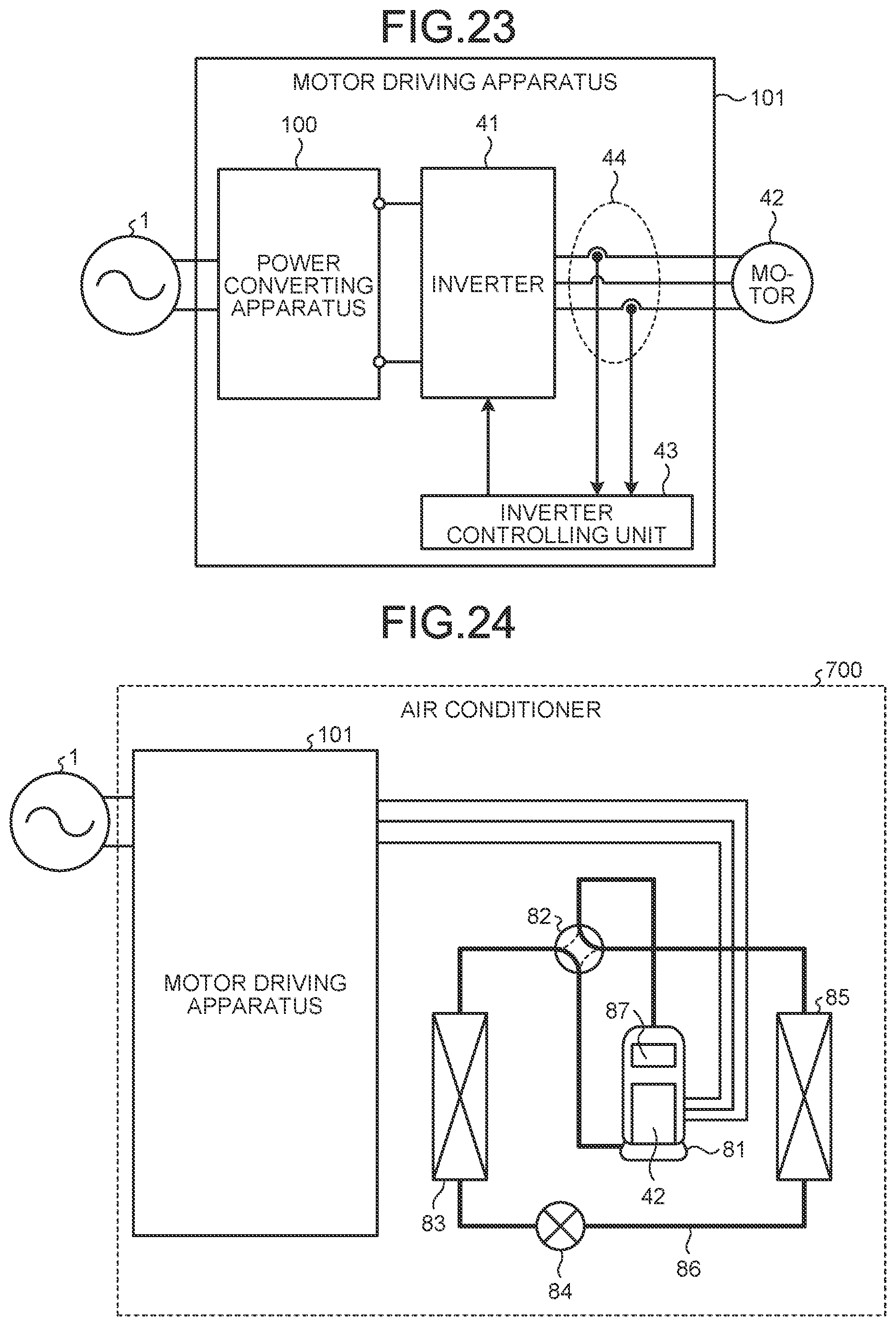 Patent US12107510 Figure 16 – Power converting apparatus, and motor driving apparatus