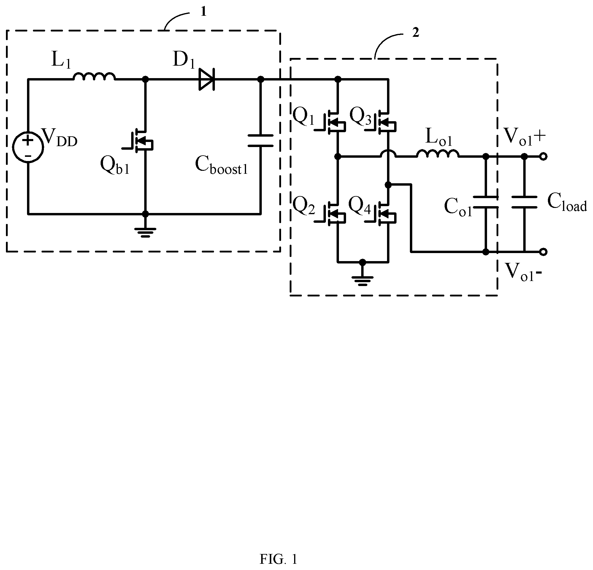 Patent US12107520 Figure 1 – Driving circuit and driving method
