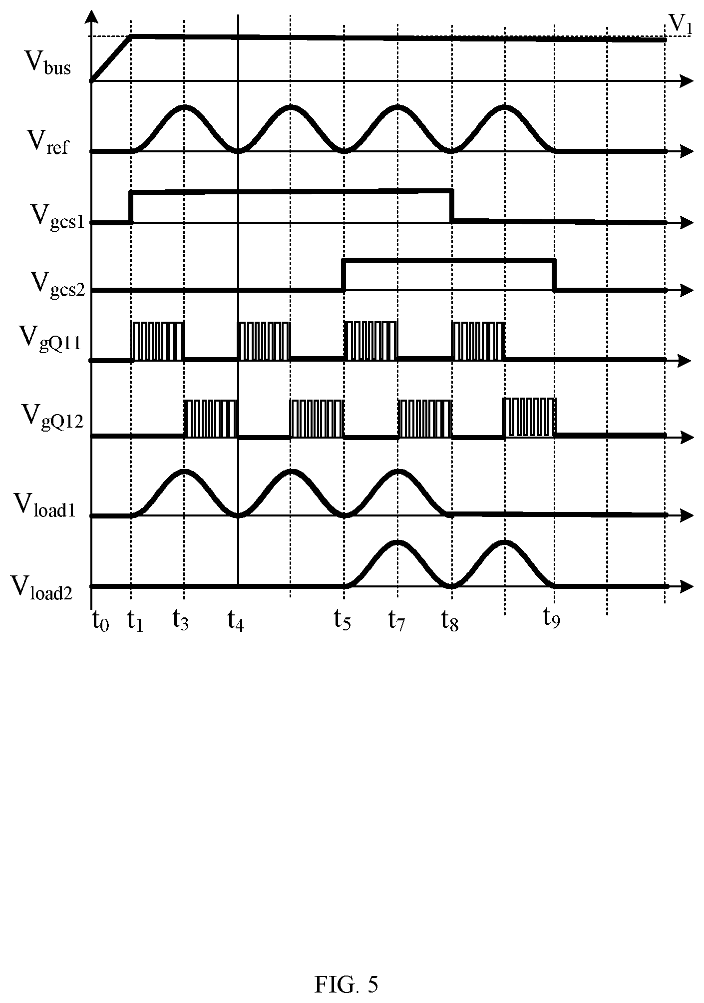 Patent US12107520 Figure 5 – Driving circuit and driving method
