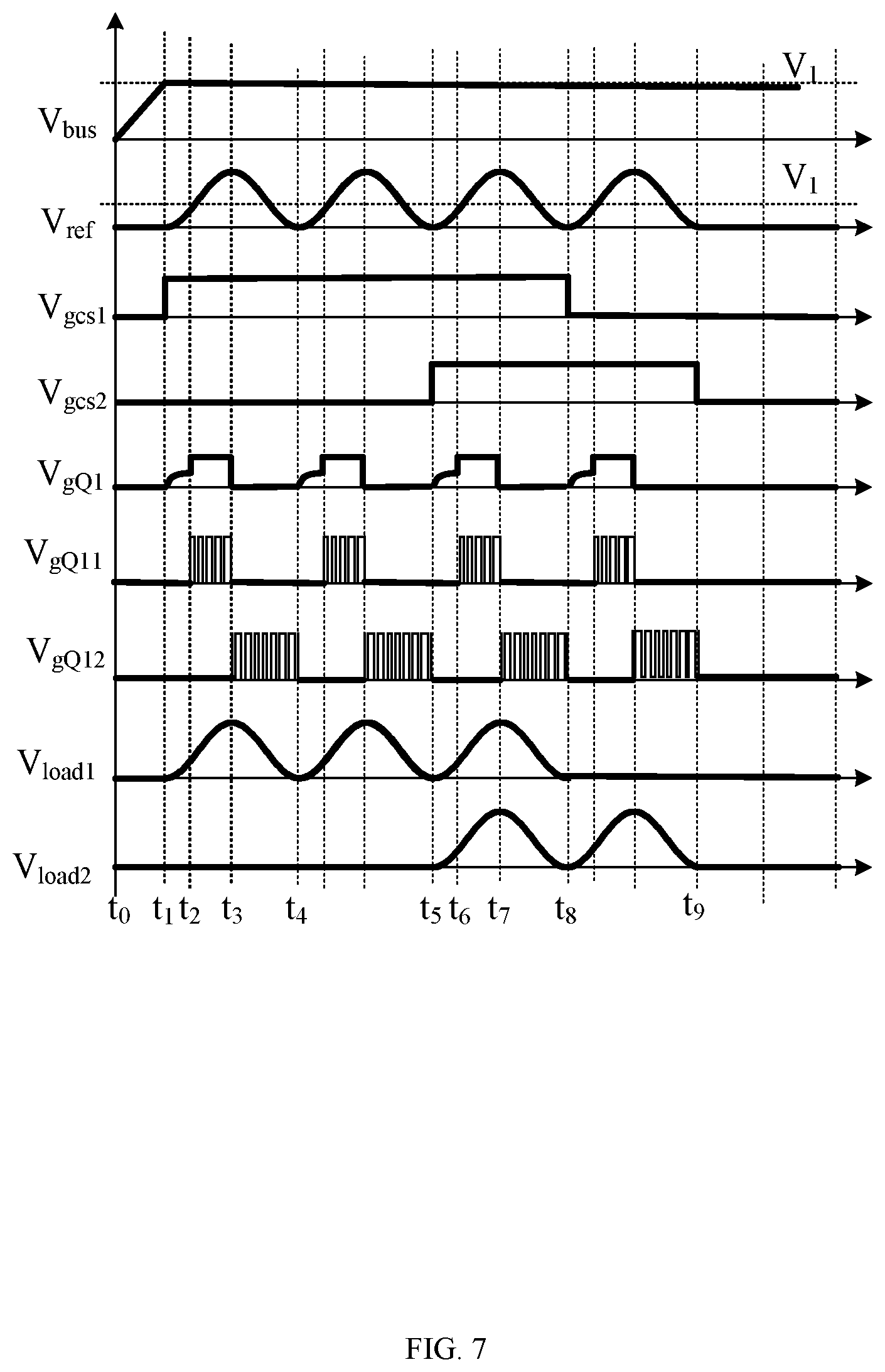 Patent US12107520 Figure 7 – Driving circuit and driving method