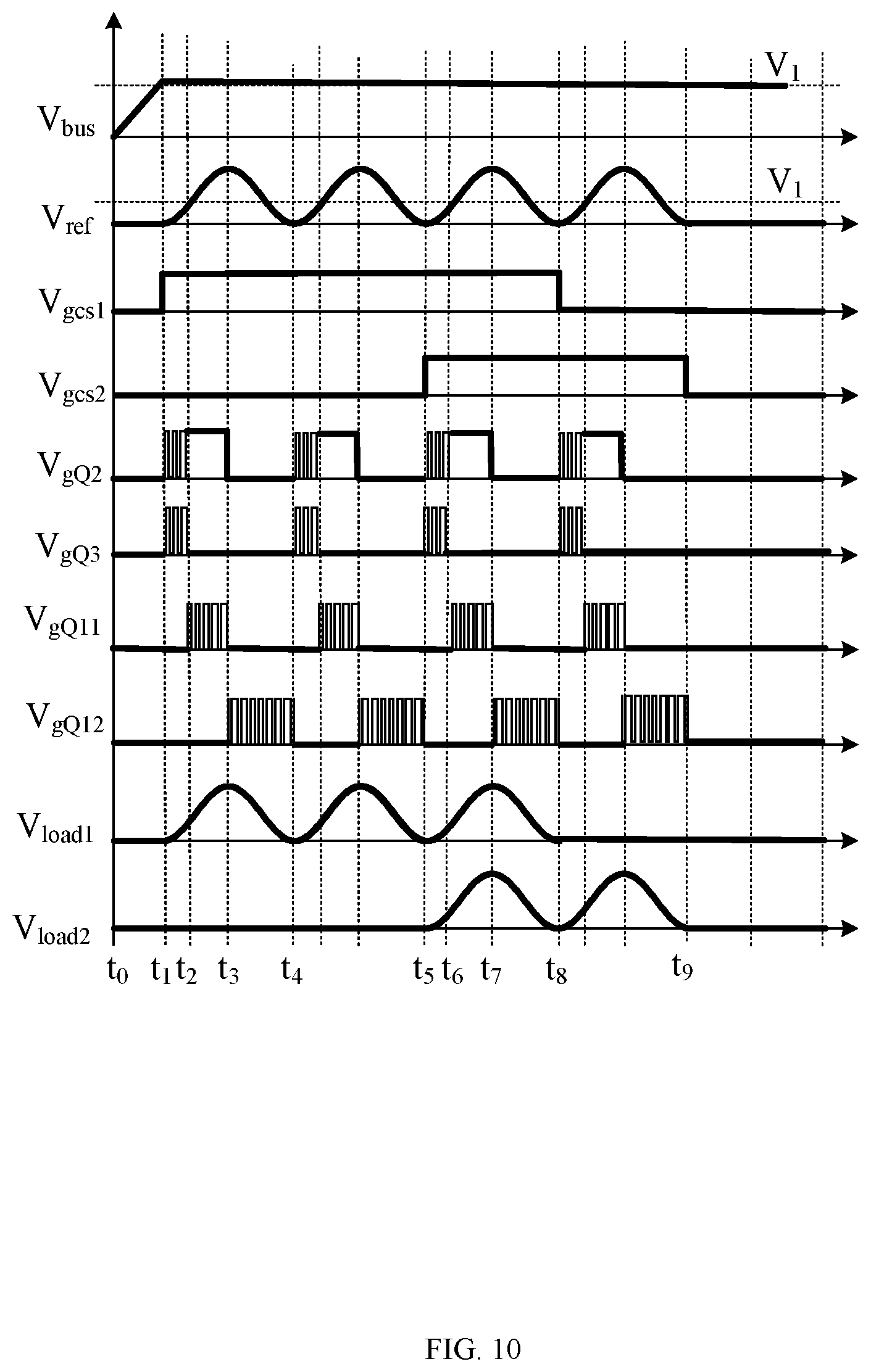 Patent US12107520 Figure 10 – Driving circuit and driving method