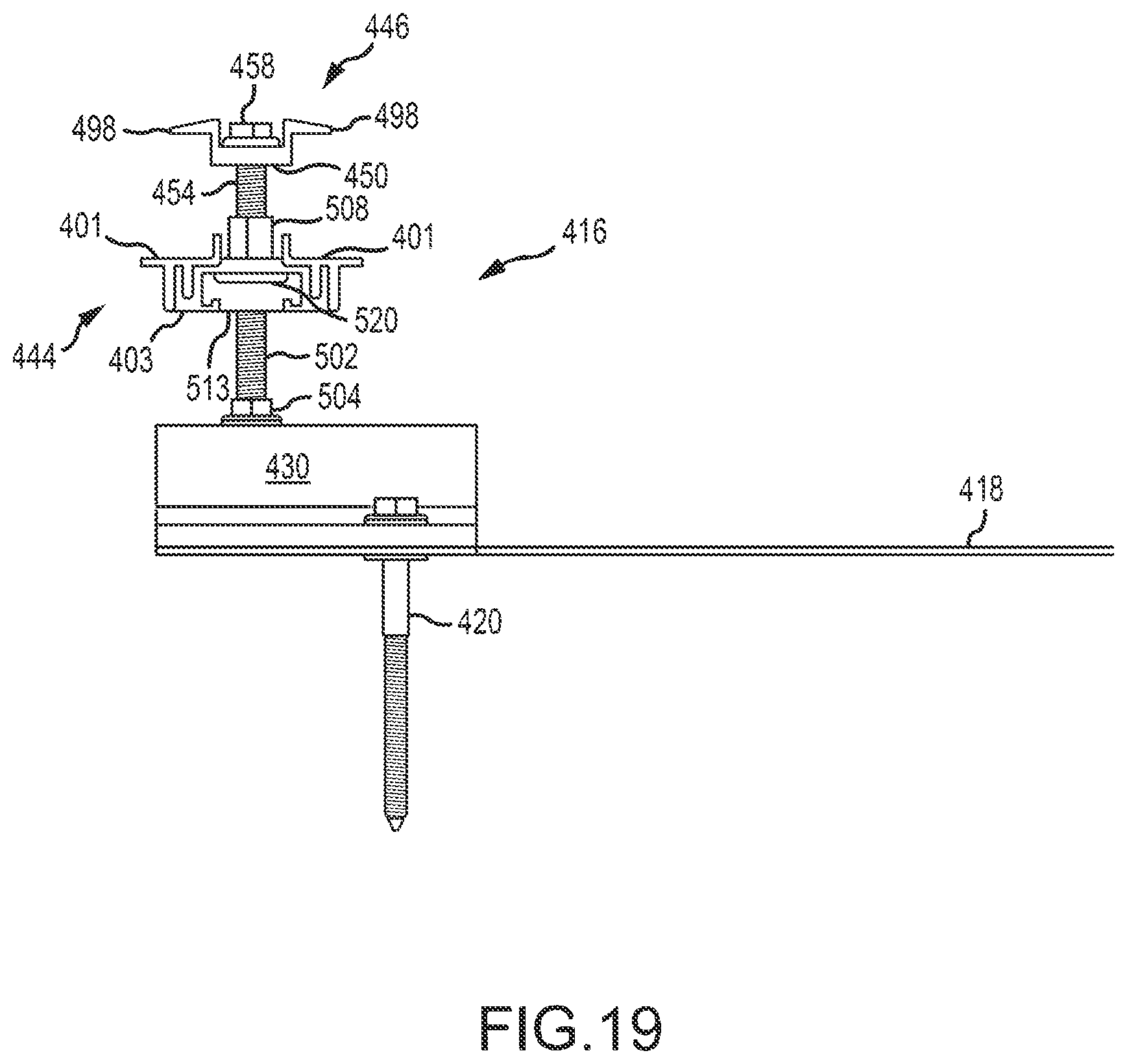 Patent US12107530 Figure 12 – Height adjustment bracket for roof applications