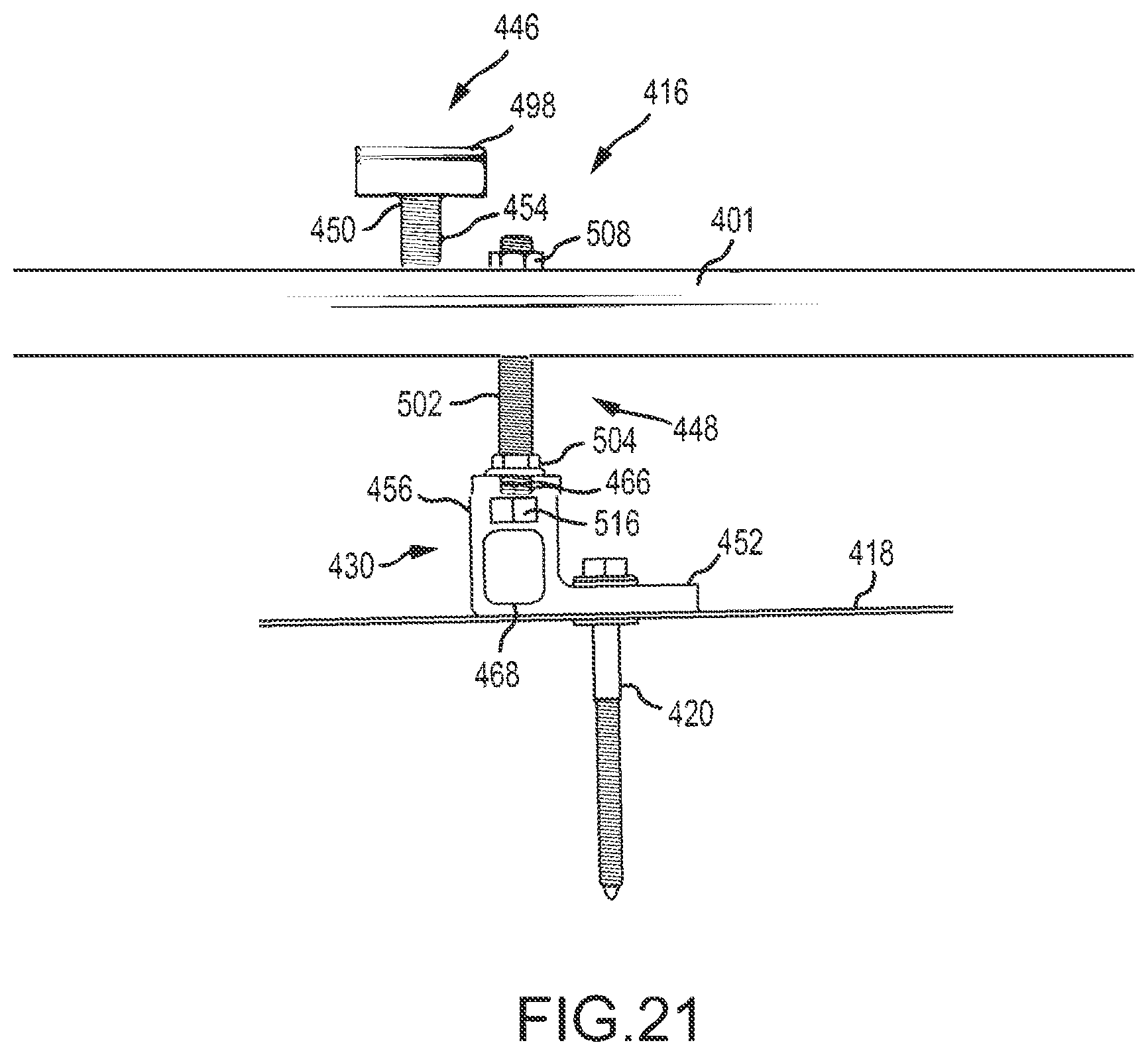 Patent US12107530 Figure 14 – Height adjustment bracket for roof applications