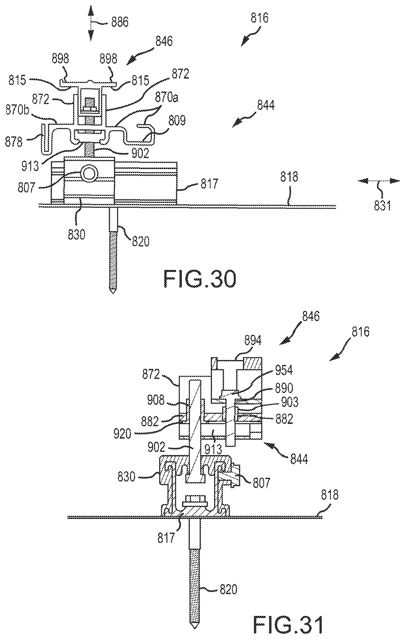 Patent US12107530 Figure 20 – Height adjustment bracket for roof applications