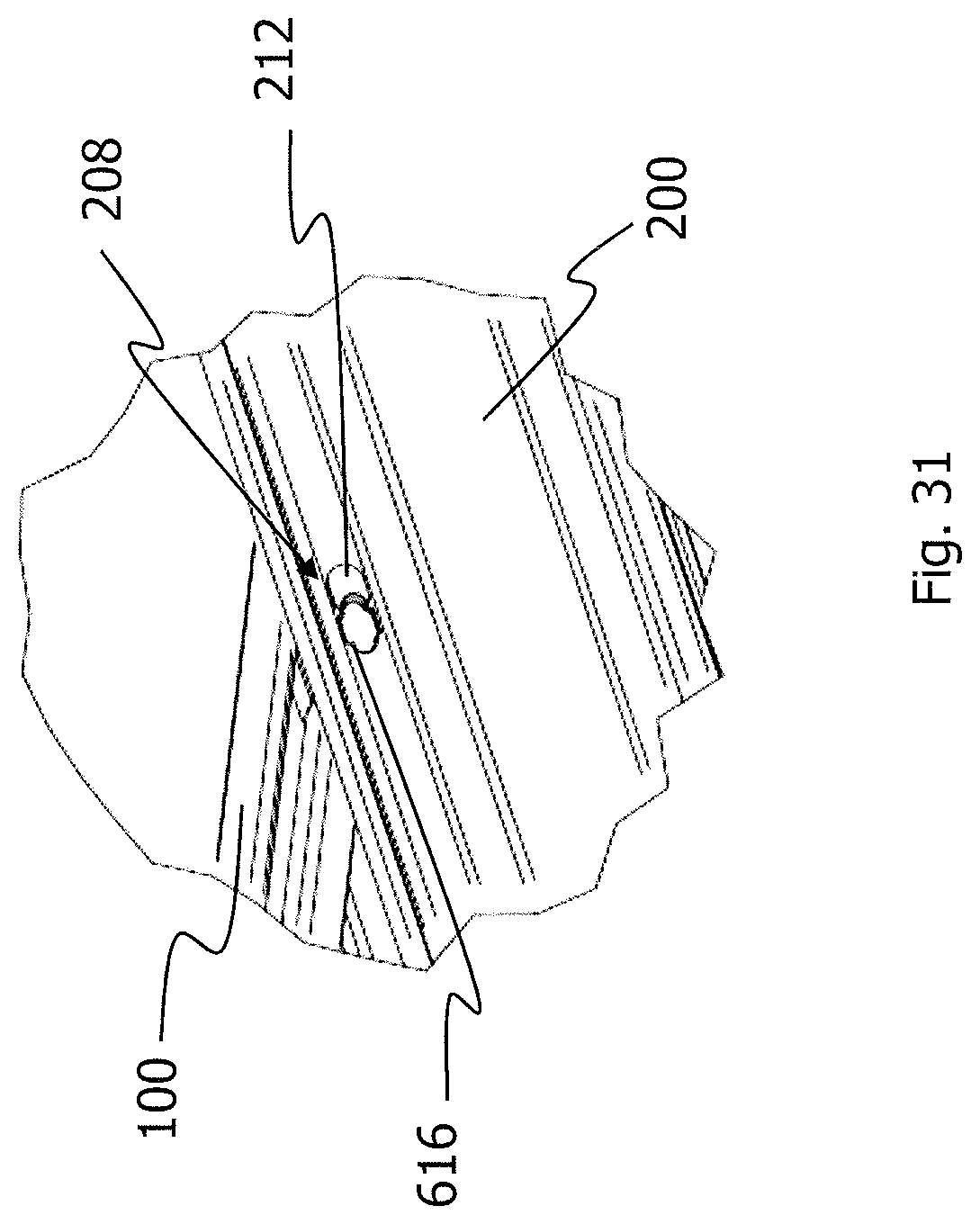 Patent US12107531 Figure 13 – Longitudinal profile and module clamp for a mounting system for solar modules, and a mounting system of such a type