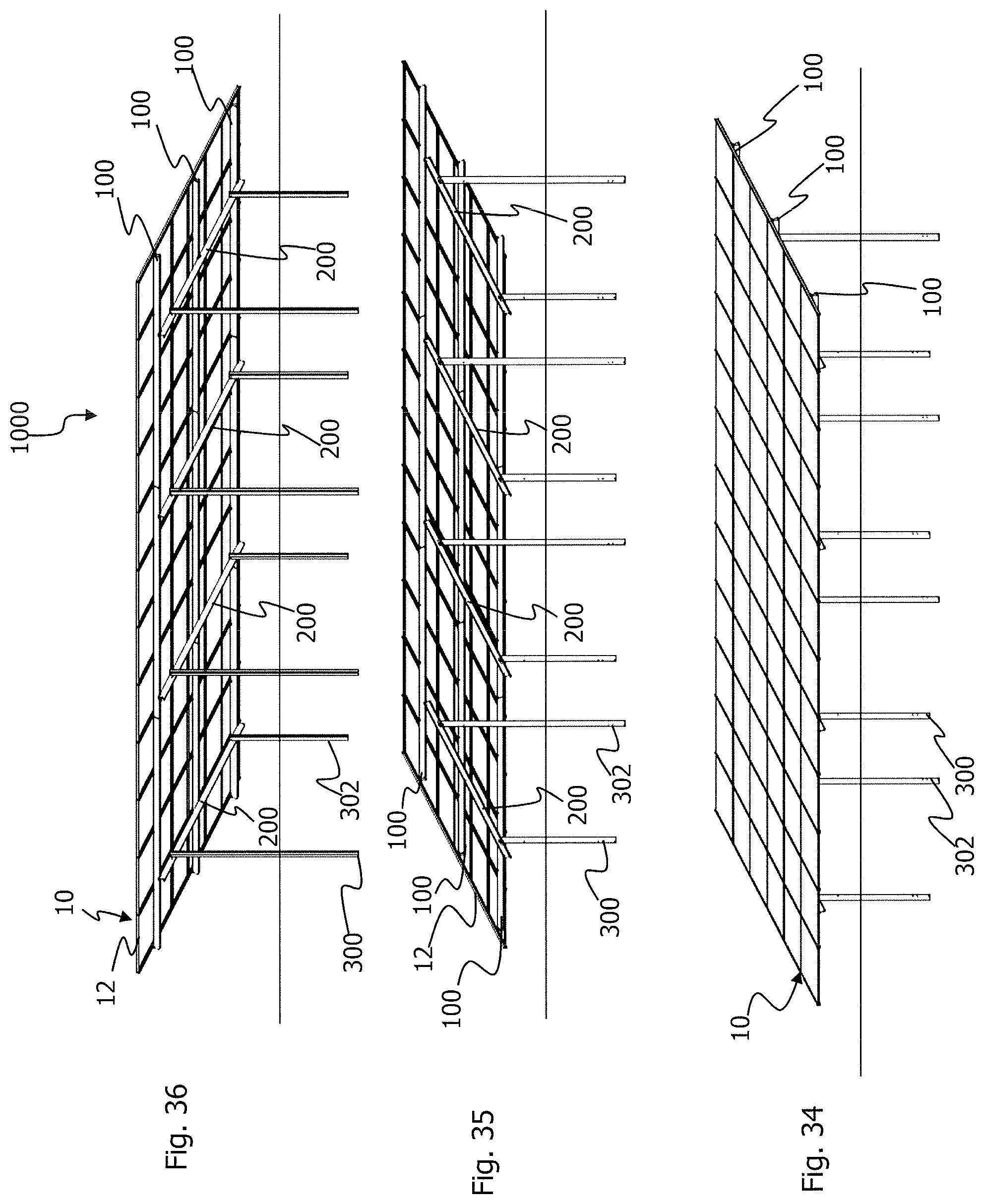 Patent US12107531 Figure 16 – Longitudinal profile and module clamp for a mounting system for solar modules, and a mounting system of such a type