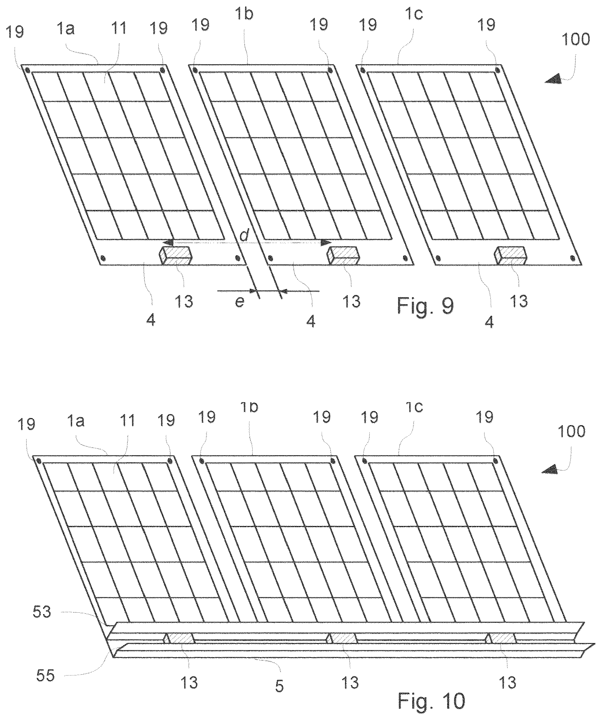 Patent US12107535 Figure 4 – Photovoltaic plant