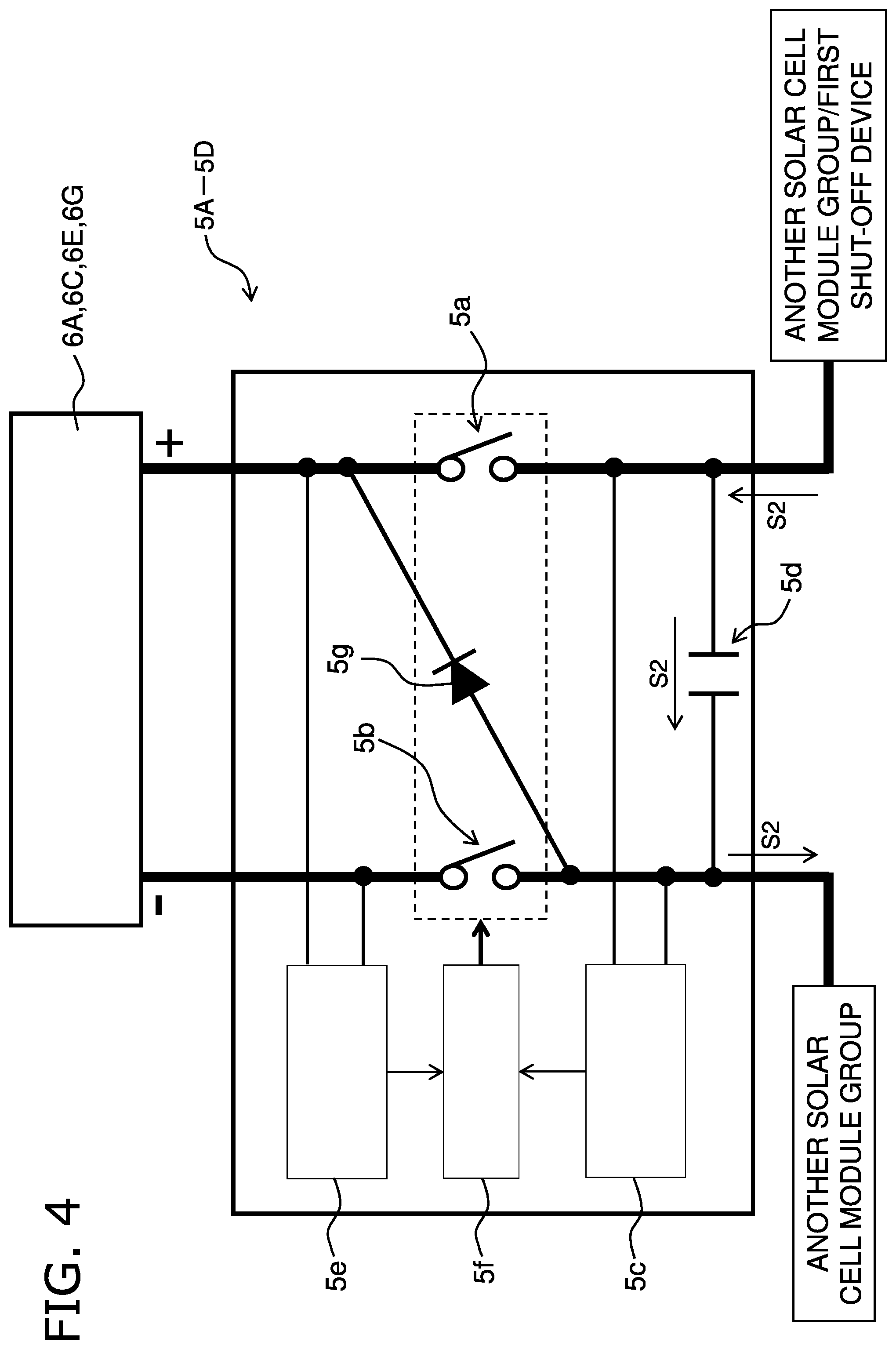 Patent US12107536 Figure 4 – Solar power generation system