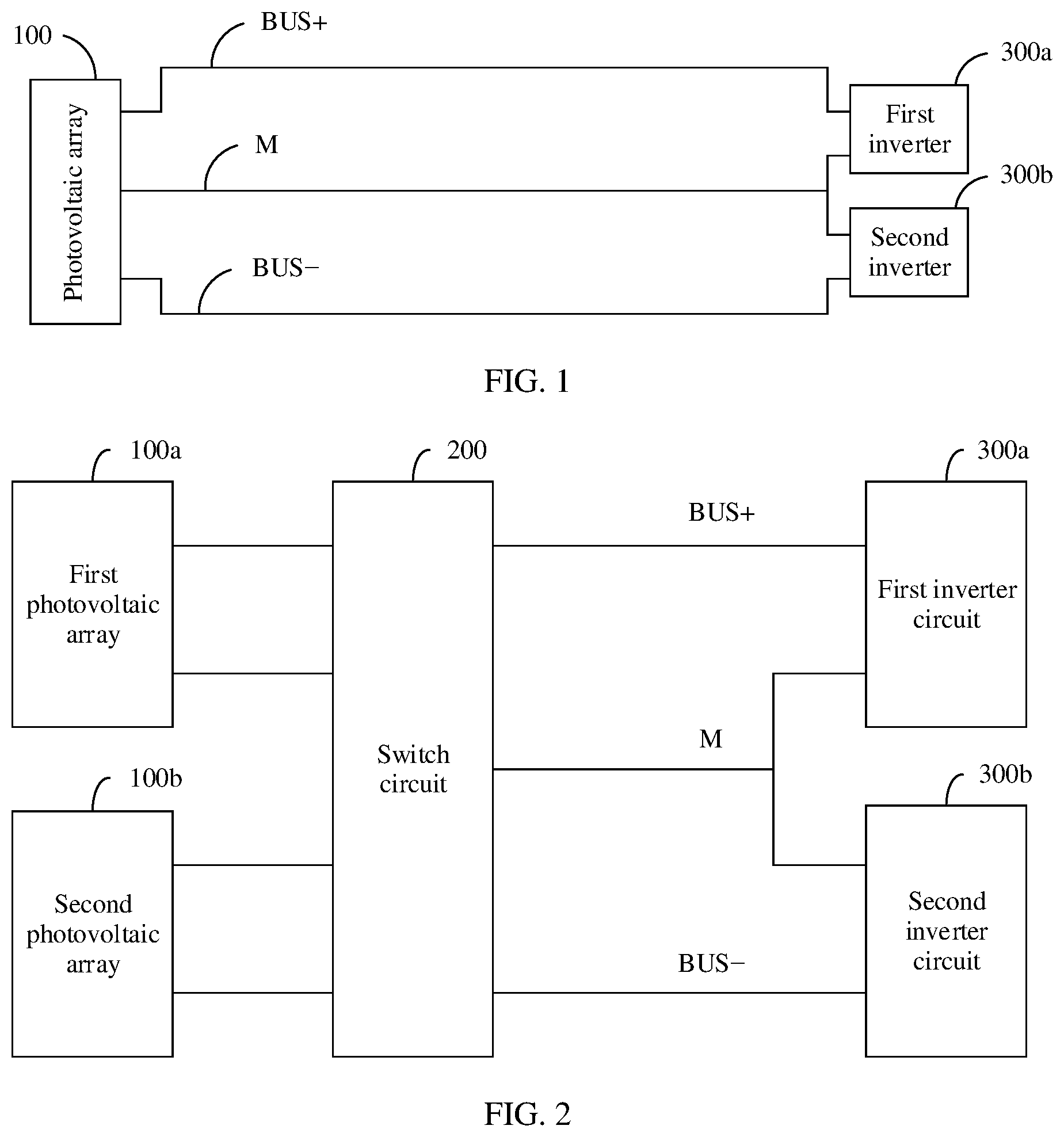 Patent US12107538 Figure 1 – Photovoltaic system and power supply system