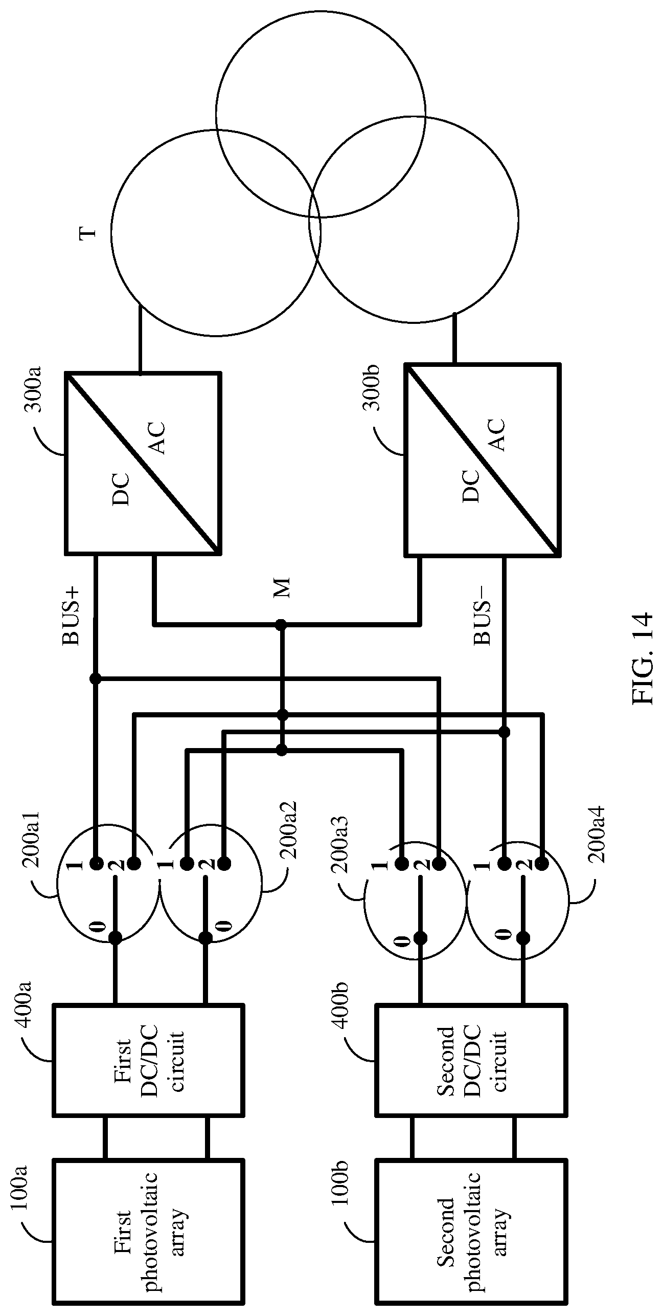 Patent US12107538 Figure 11 – Photovoltaic system and power supply system