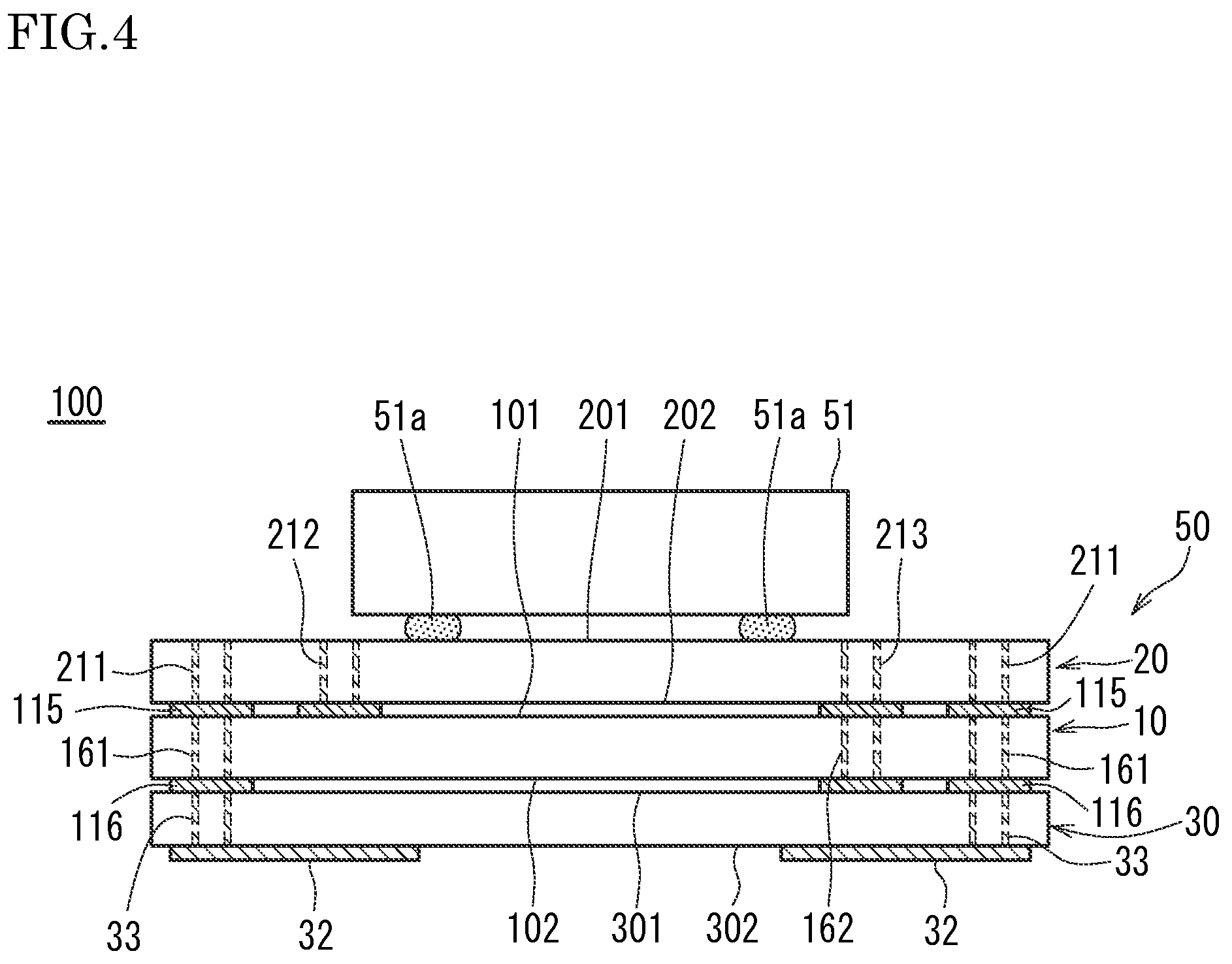 Patent US12107543 Figure 4 – Oven-controlled crystal oscillator